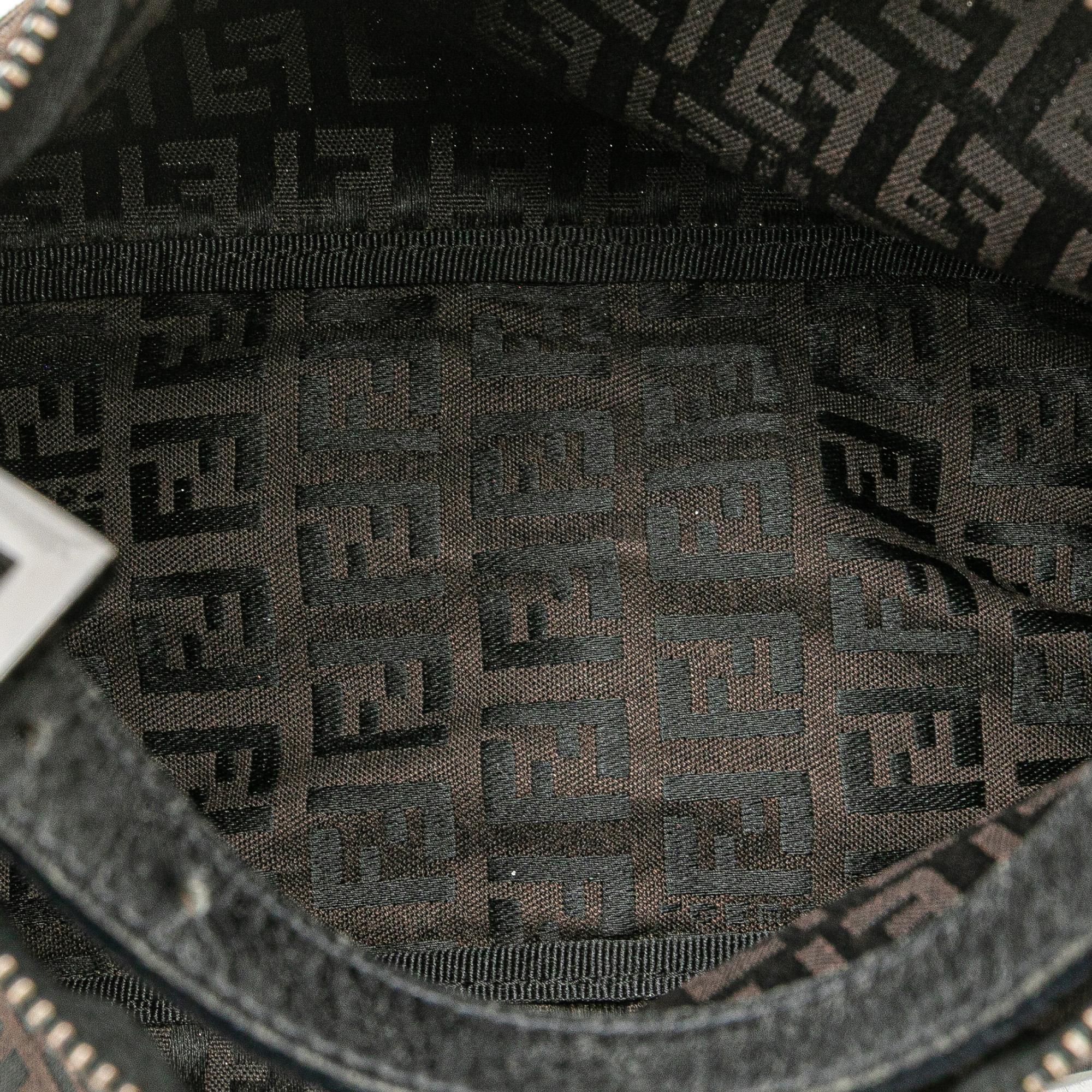 Fendi Zucchino Canvas Handbag