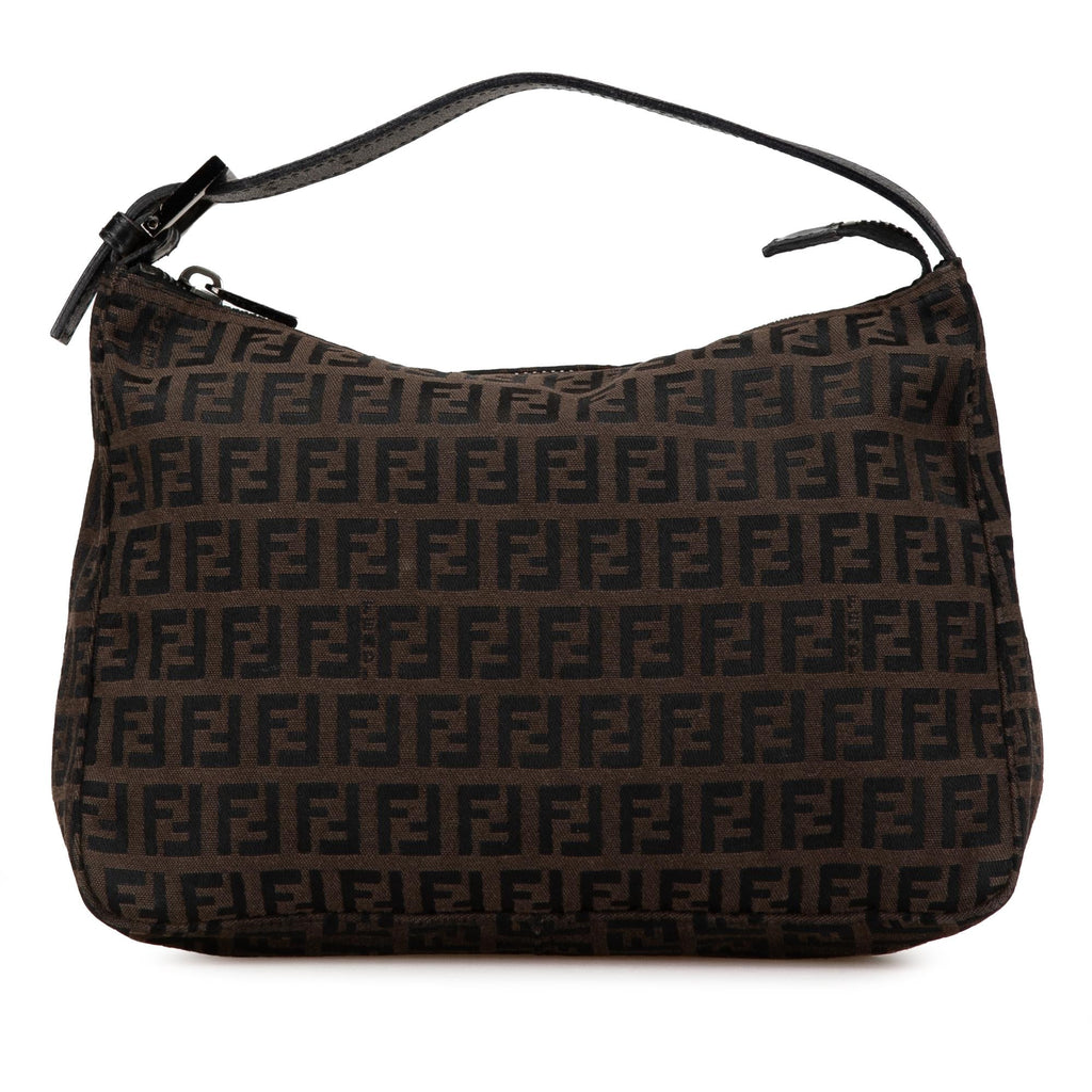 Fendi Zucchino Canvas Handbag