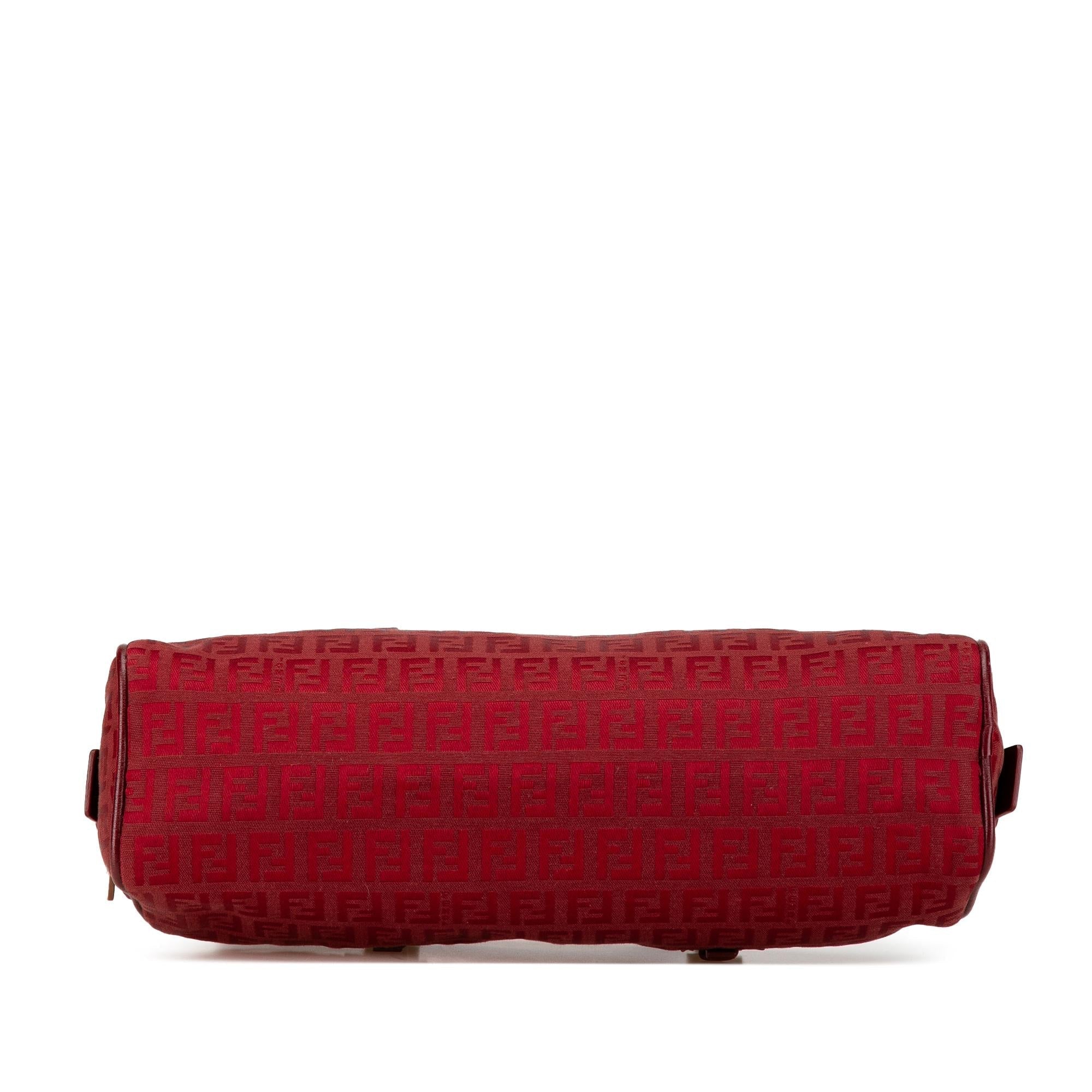 Fendi Zucchino Canvas Handbag