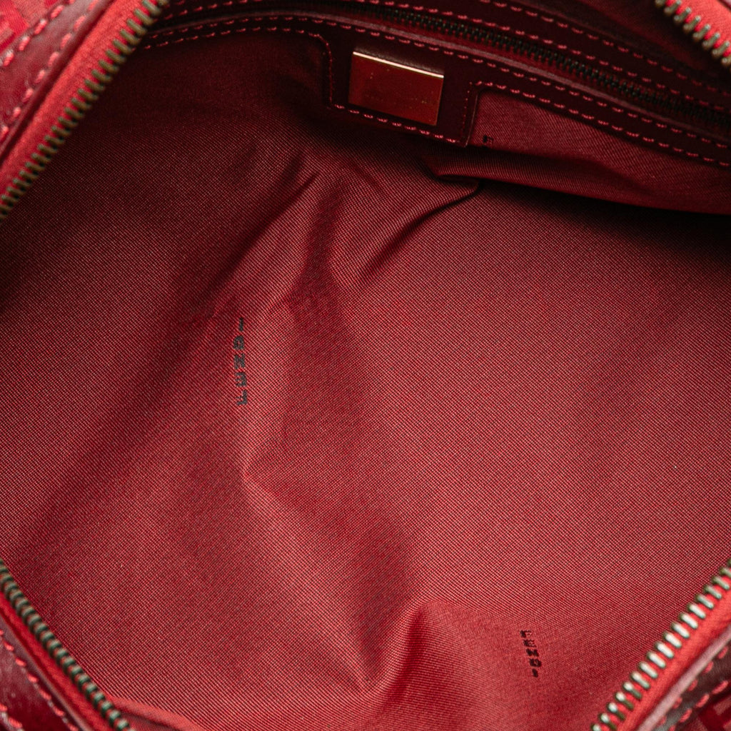 Fendi Zucchino Canvas Handbag