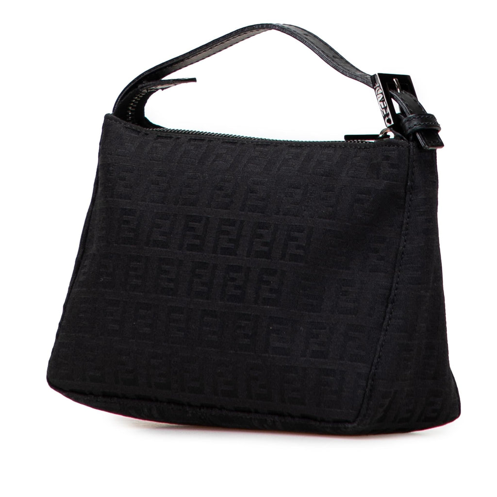 Fendi Zucchino Canvas Handbag