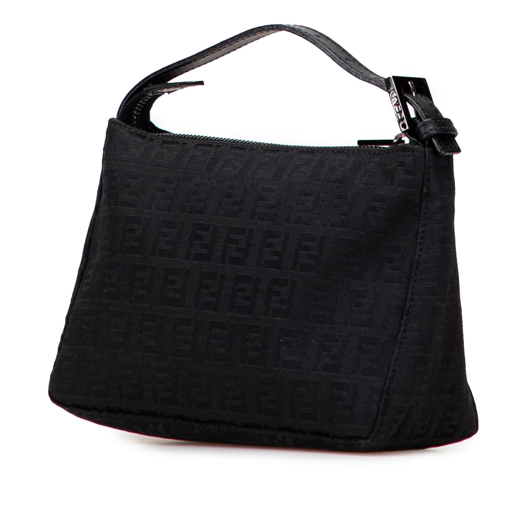 Fendi Zucchino Canvas Handbag