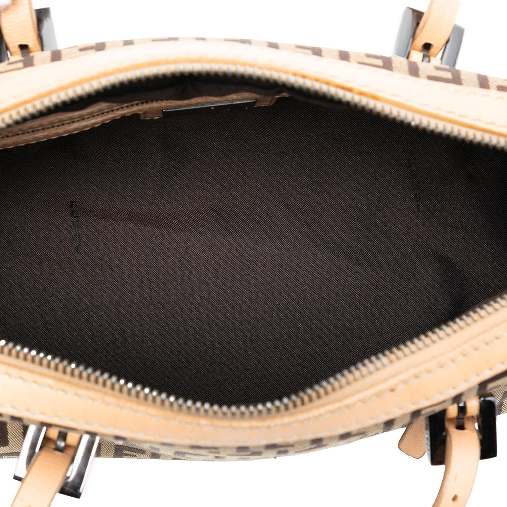 Fendi Zucchino Canvas Handbag