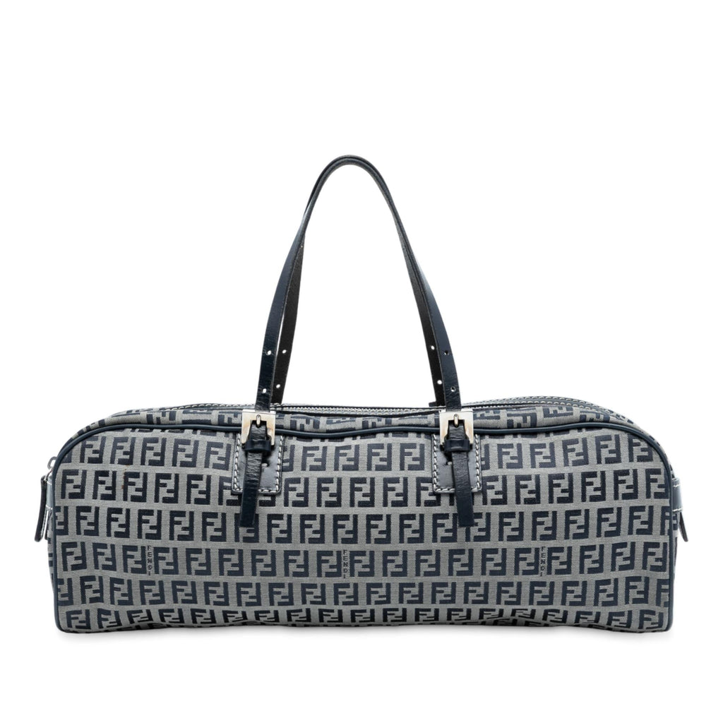Fendi Zucchino Canvas Handbag
