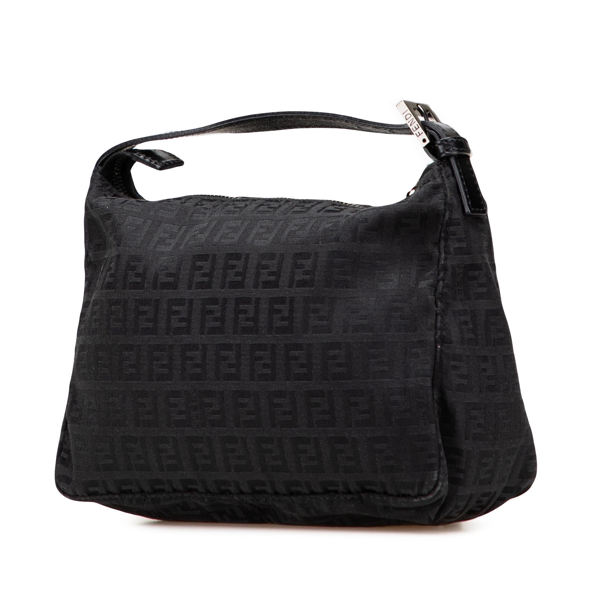 Fendi Zucchino Canvas Handbag