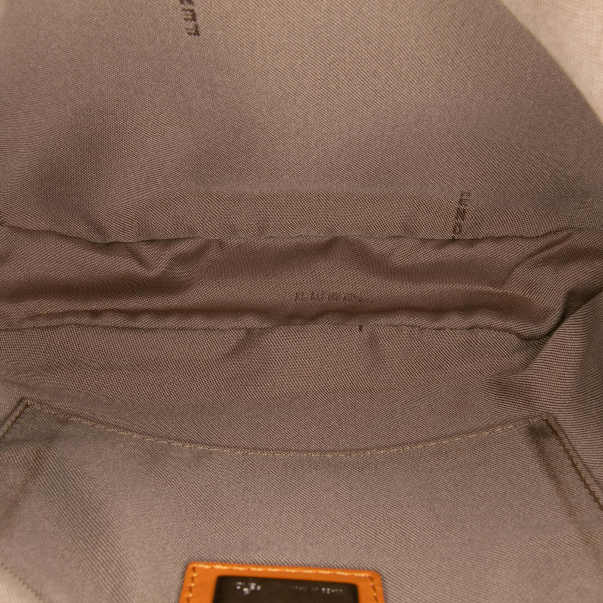 Fendi Zucchino Canvas Hobo