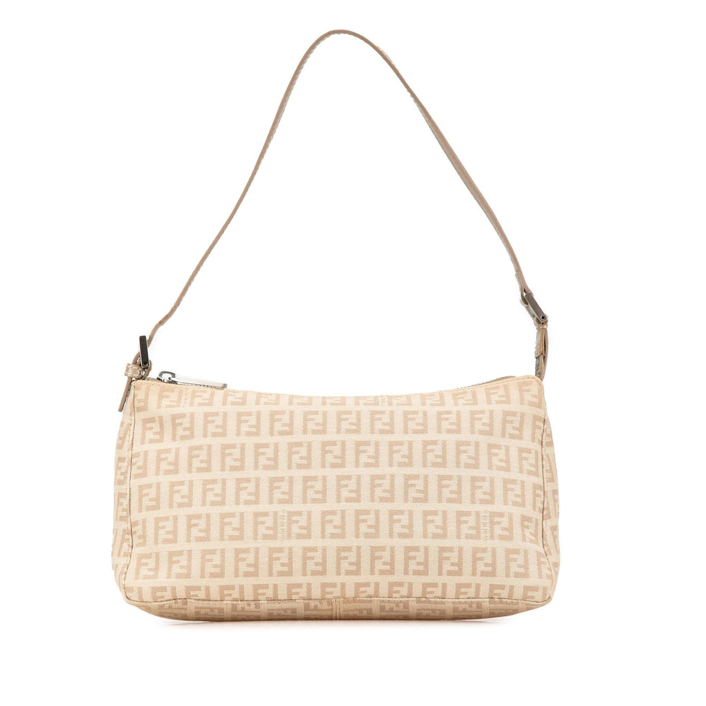 Fendi Zucchino Canvas Pochette (SHG-7BT27P)