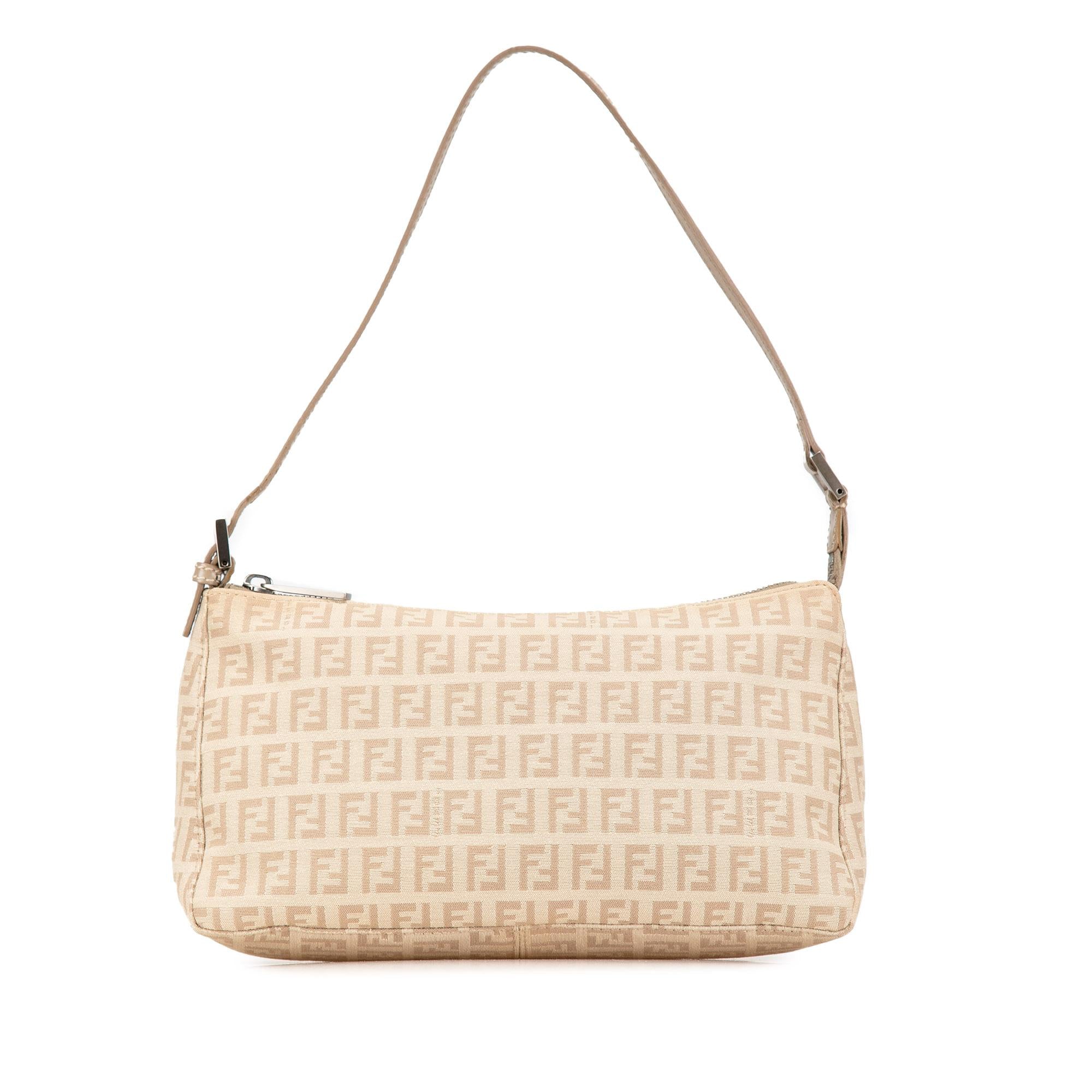 Fendi Zucchino Canvas Pochette (SHG-7BT27P)