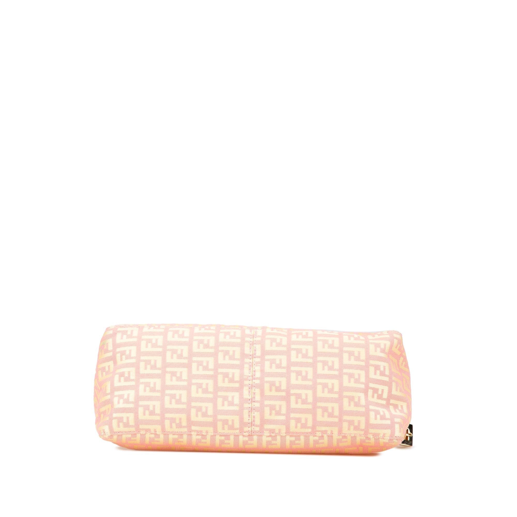 Fendi Zucchino Canvas Pochette (SHG-GpcOcy)