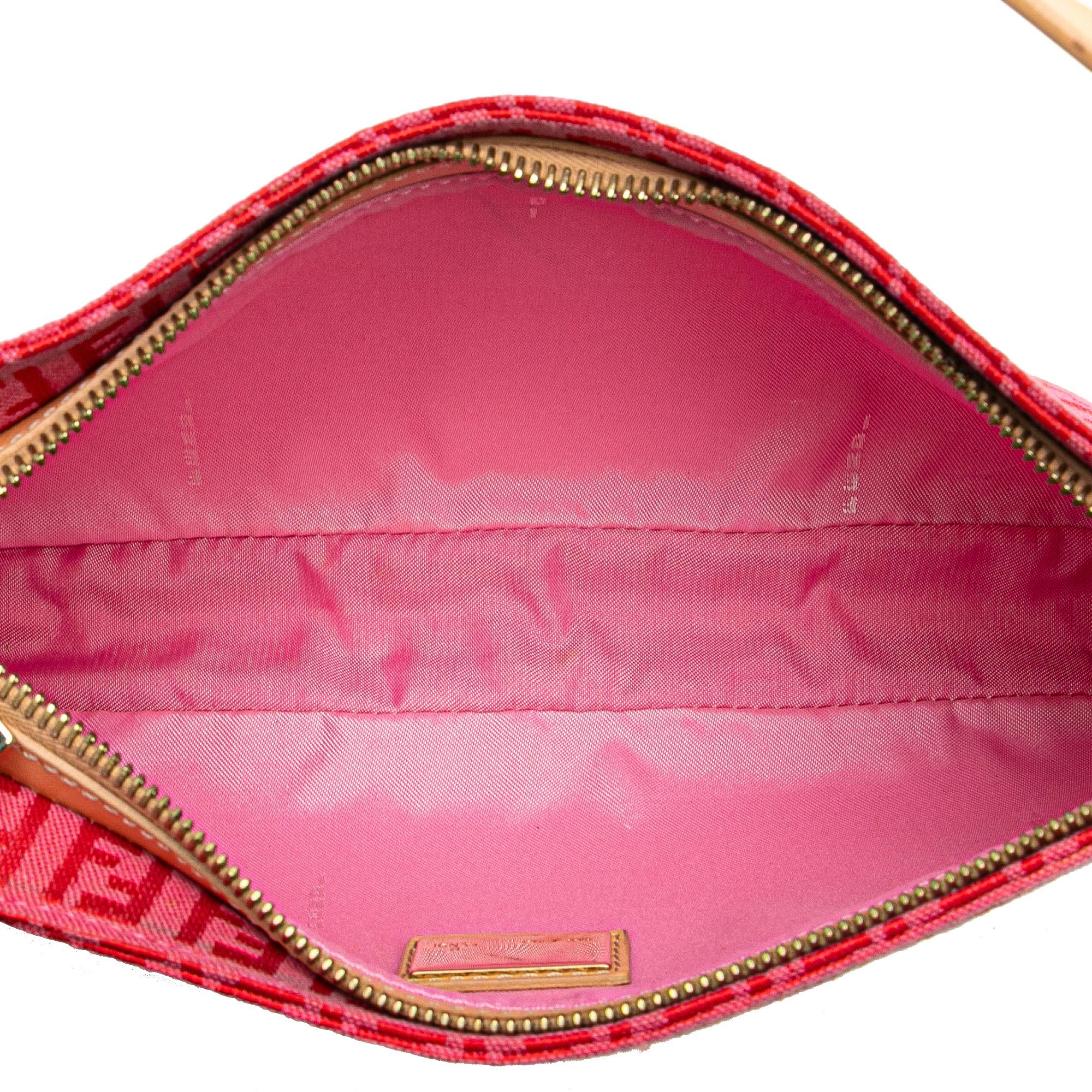 Fendi Zucchino Canvas Pochette