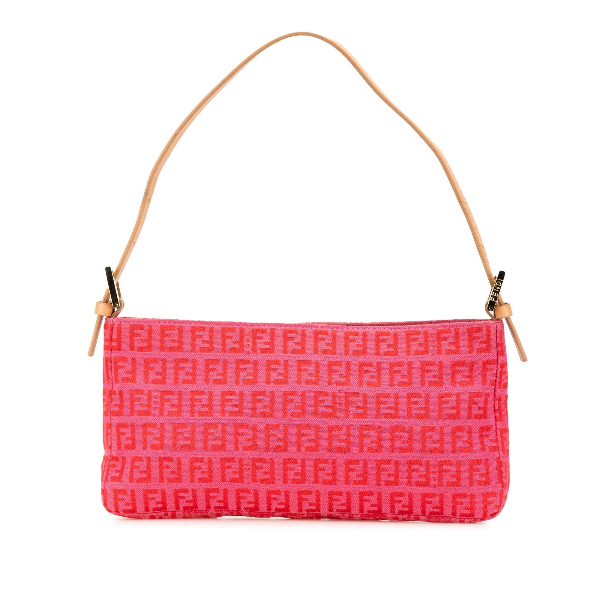 Fendi Zucchino Canvas Pochette