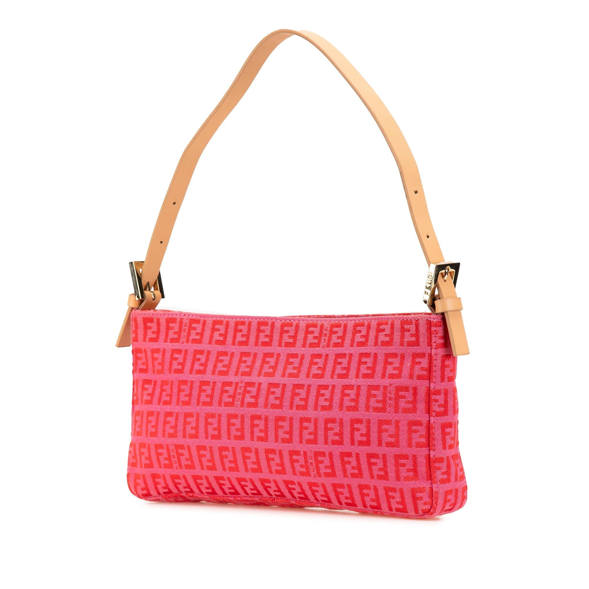 Fendi Zucchino Canvas Pochette