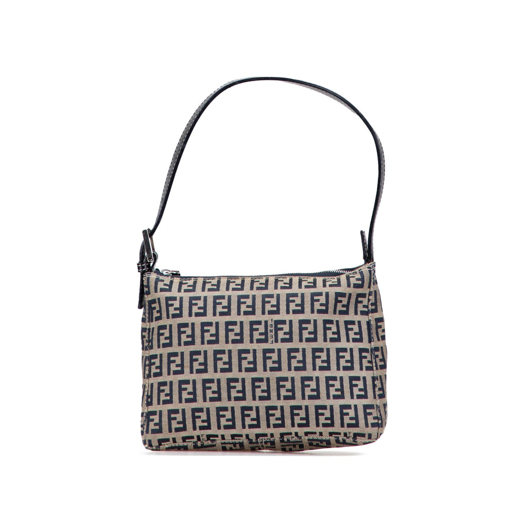Fendi Zucchino Canvas Pochette
