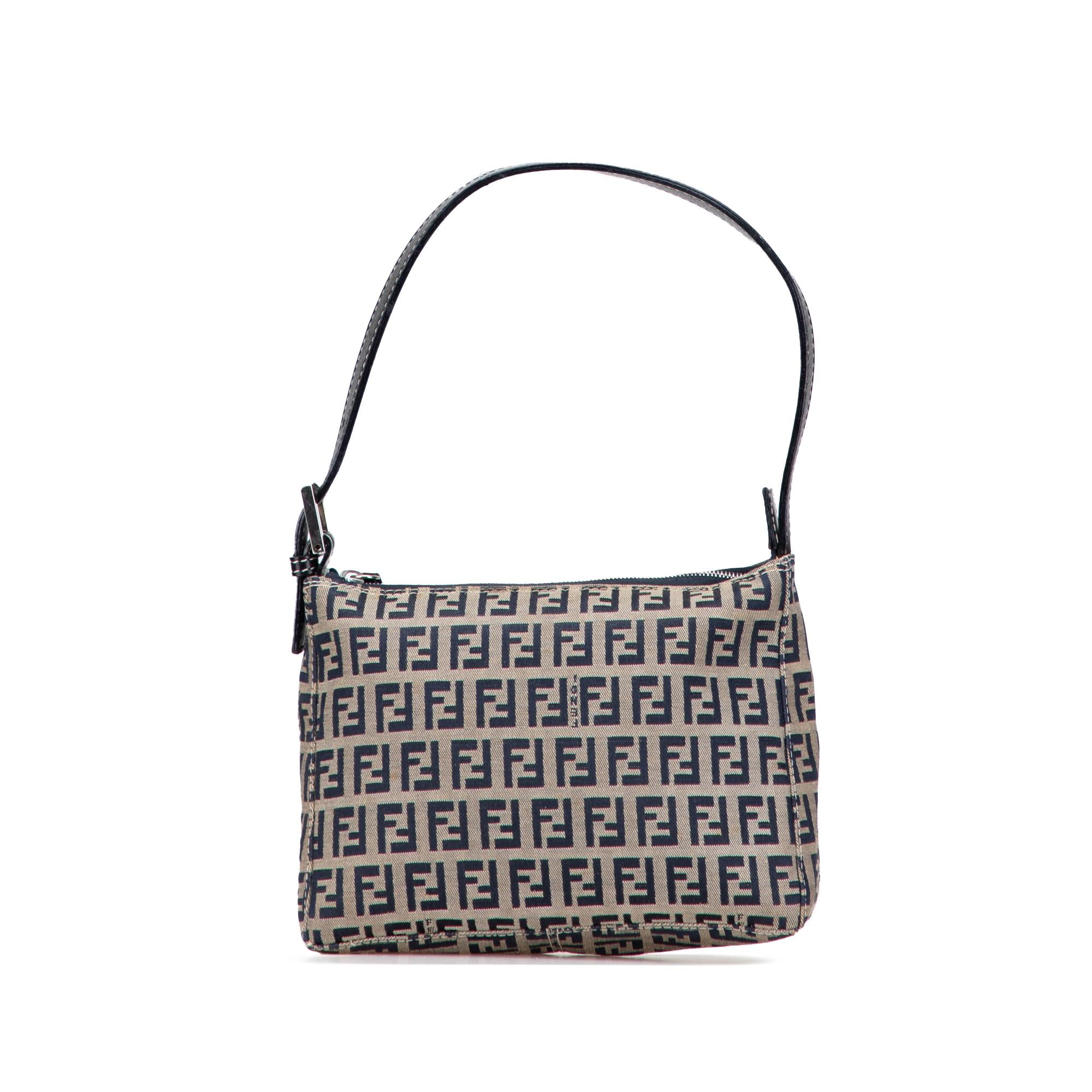 Fendi Zucchino Canvas Pochette
