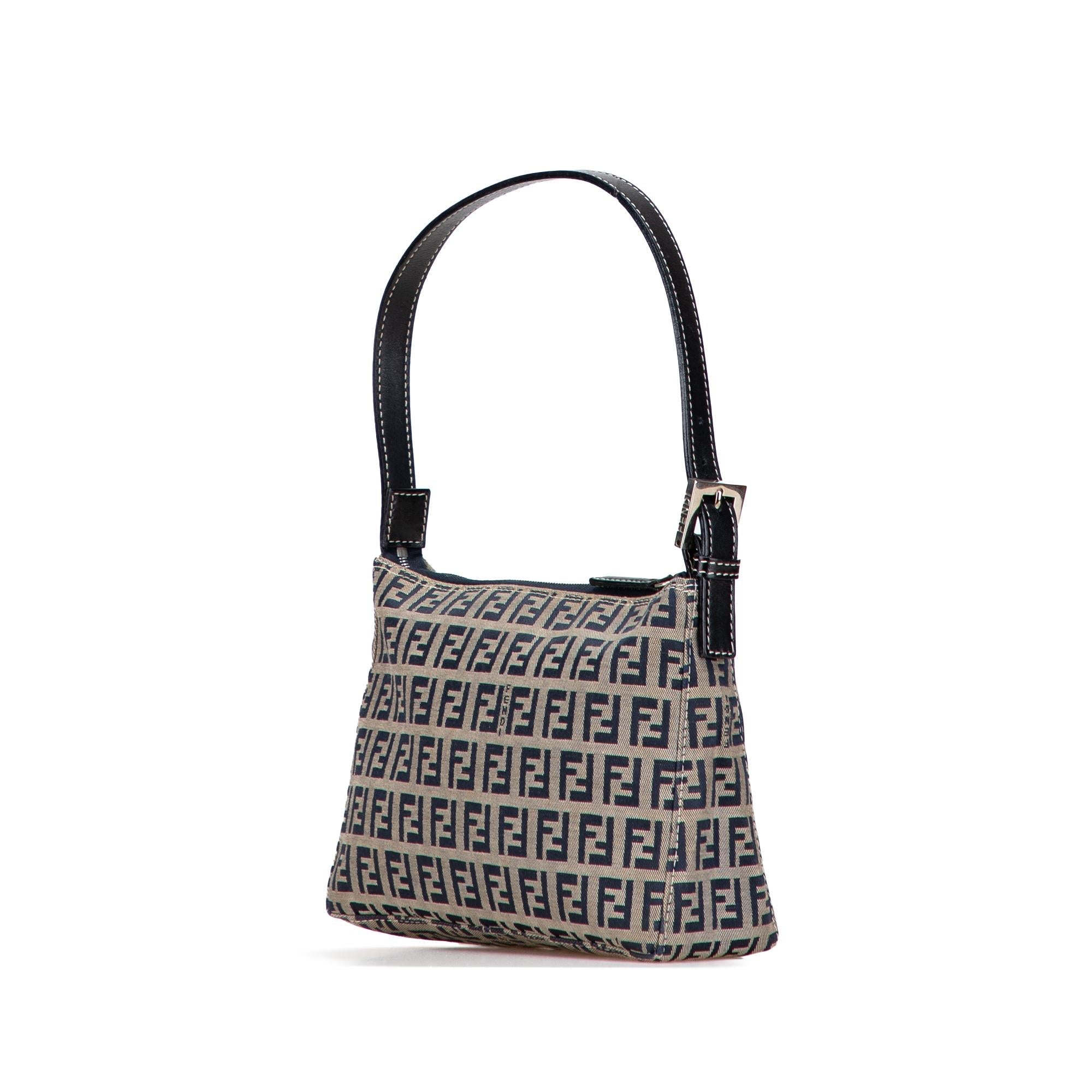 Fendi Zucchino Canvas Pochette