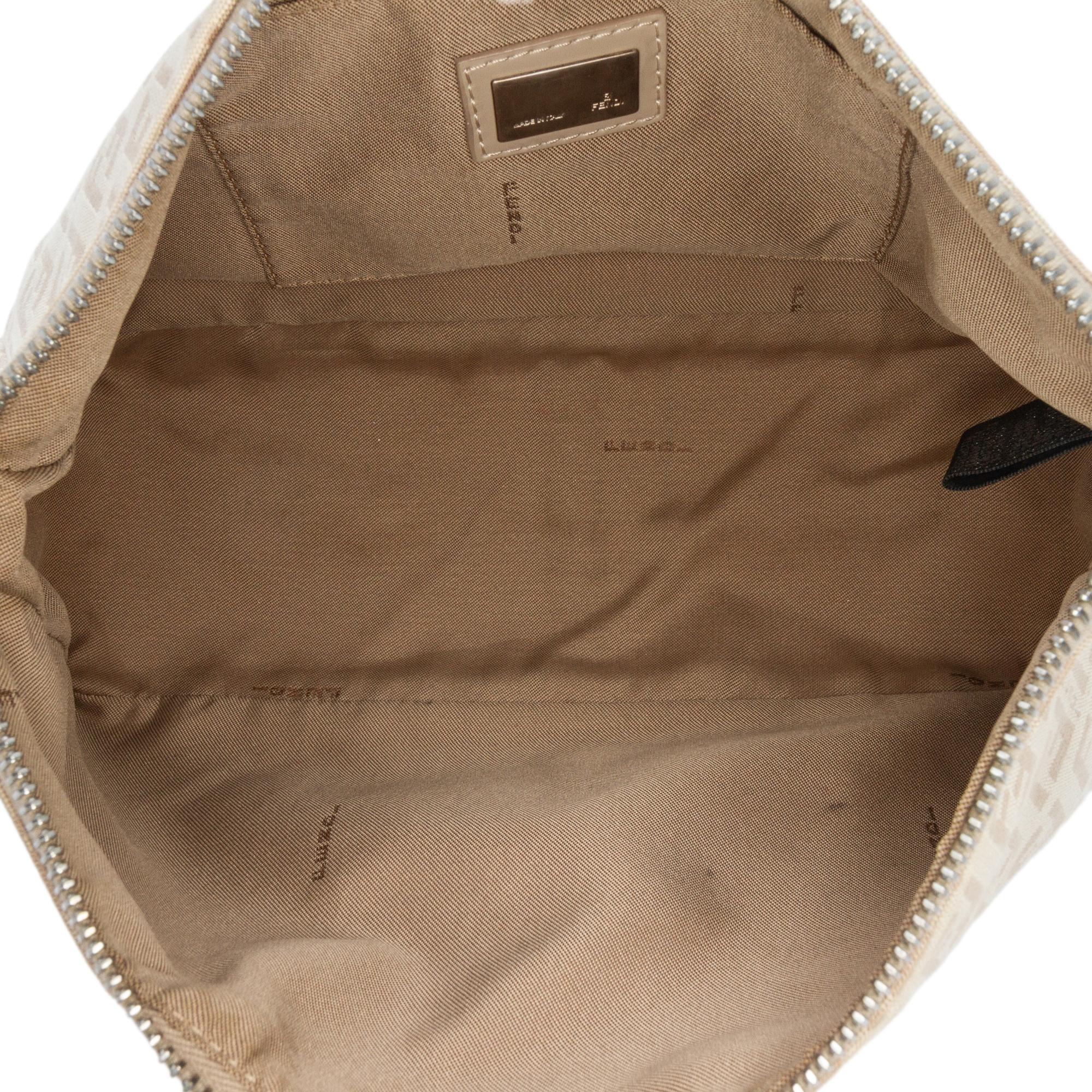 Fendi Zucchino Canvas Pochette