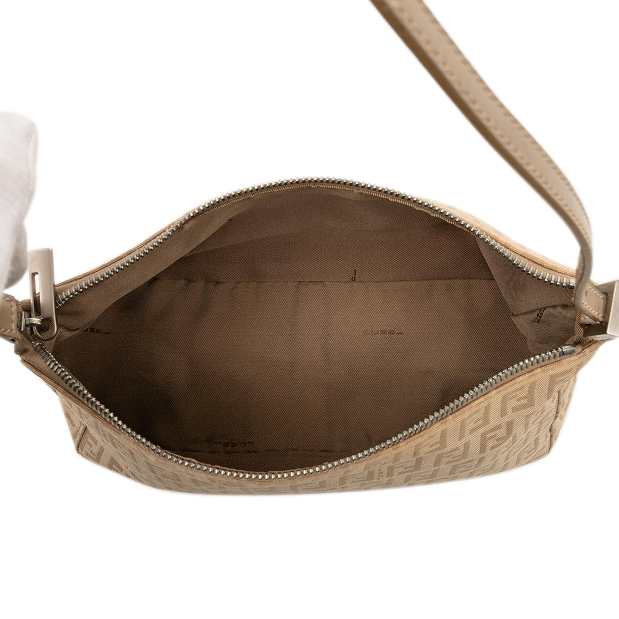 Fendi Zucchino Canvas Pochette