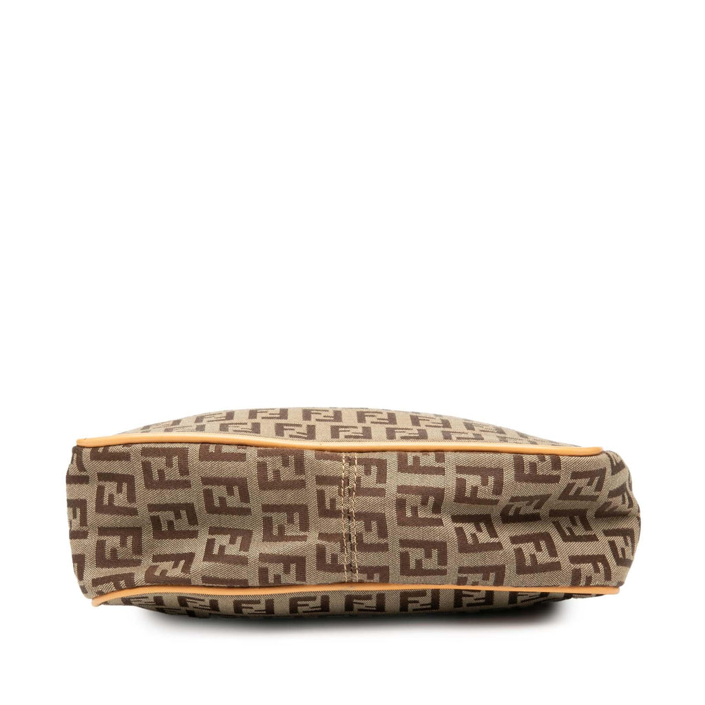 Fendi Zucchino Canvas Shoulder Bag