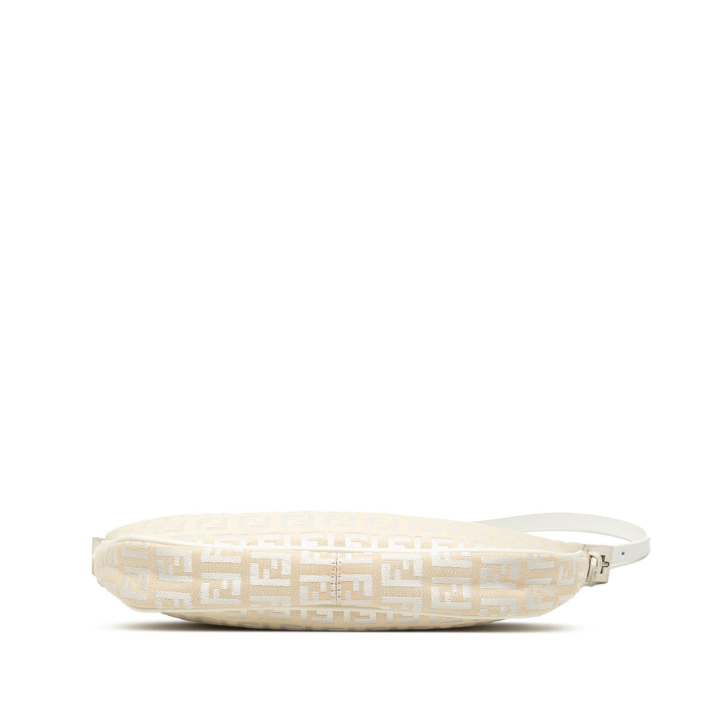 Fendi Zucchino Canvas Shoulder Bag