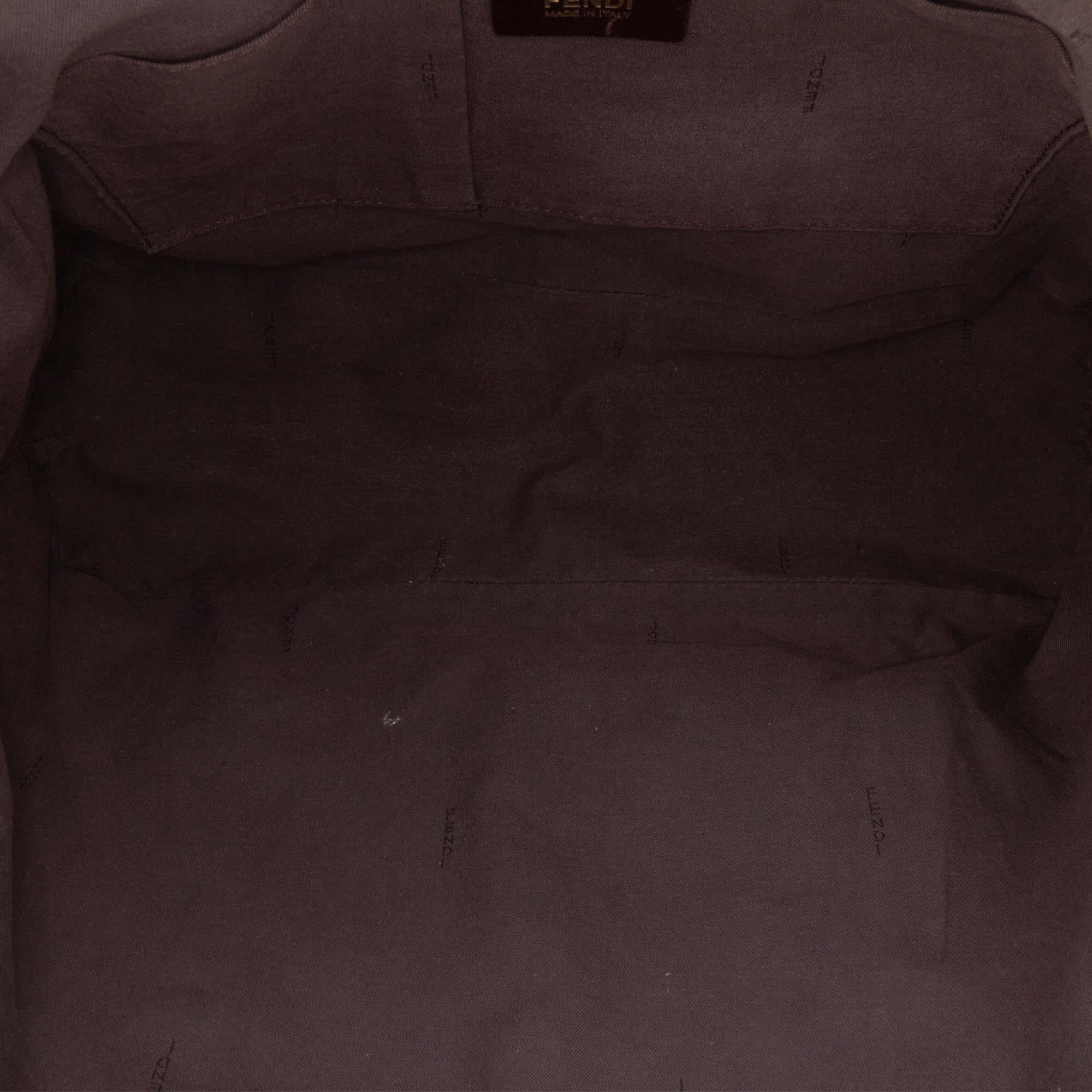 Fendi Zucchino Canvas Superstar Tote