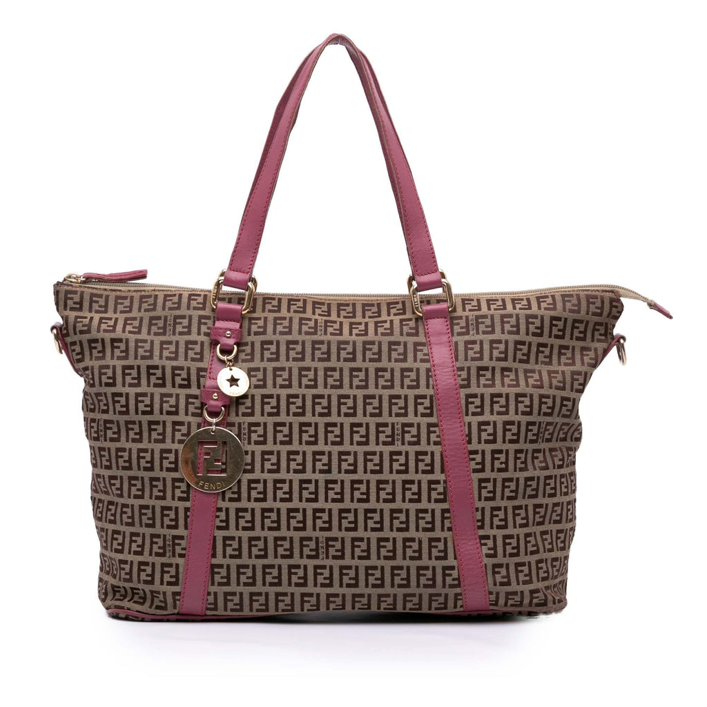 Fendi Zucchino Canvas Superstar Tote