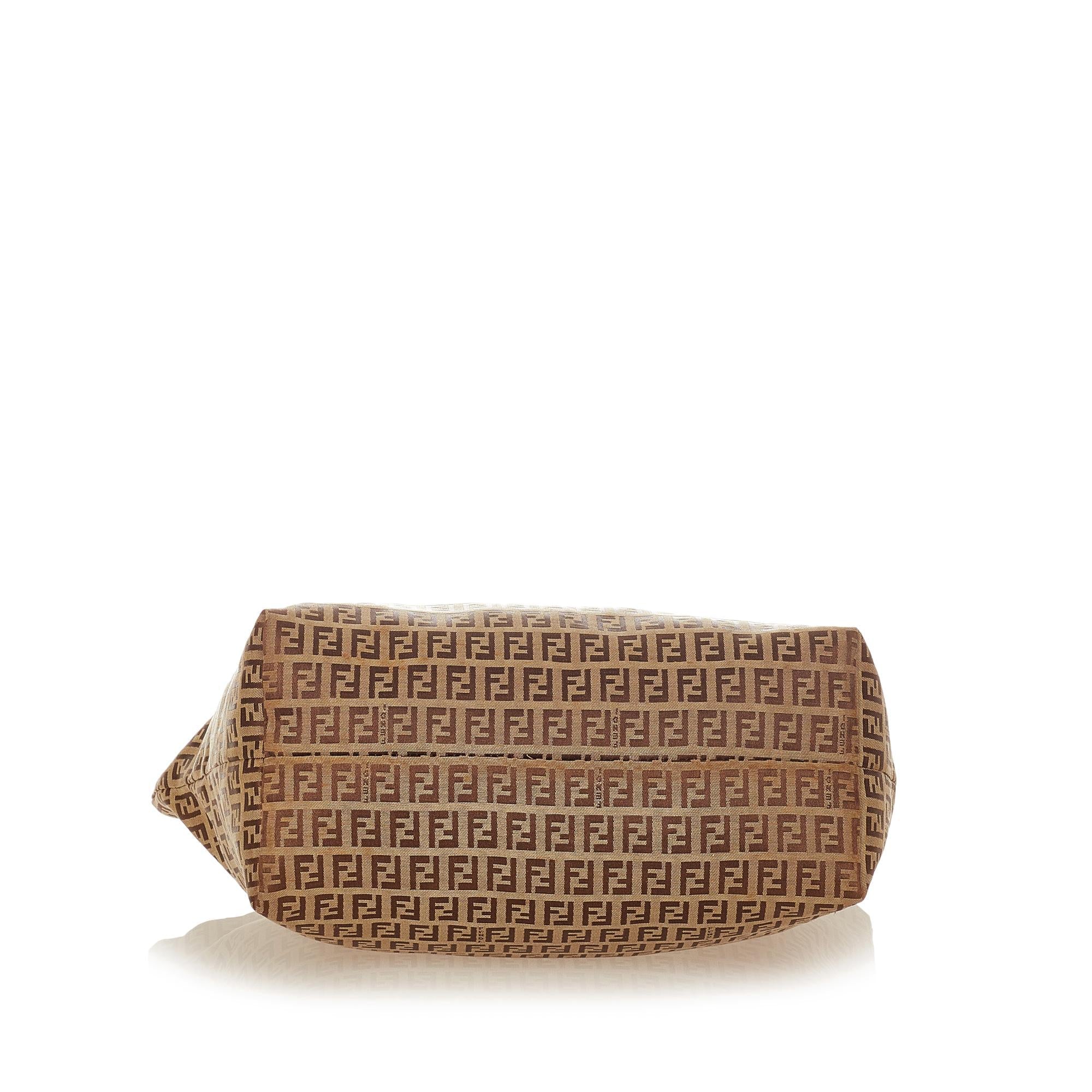 Fendi Zucchino Canvas Tote Bag (SHG-26505)