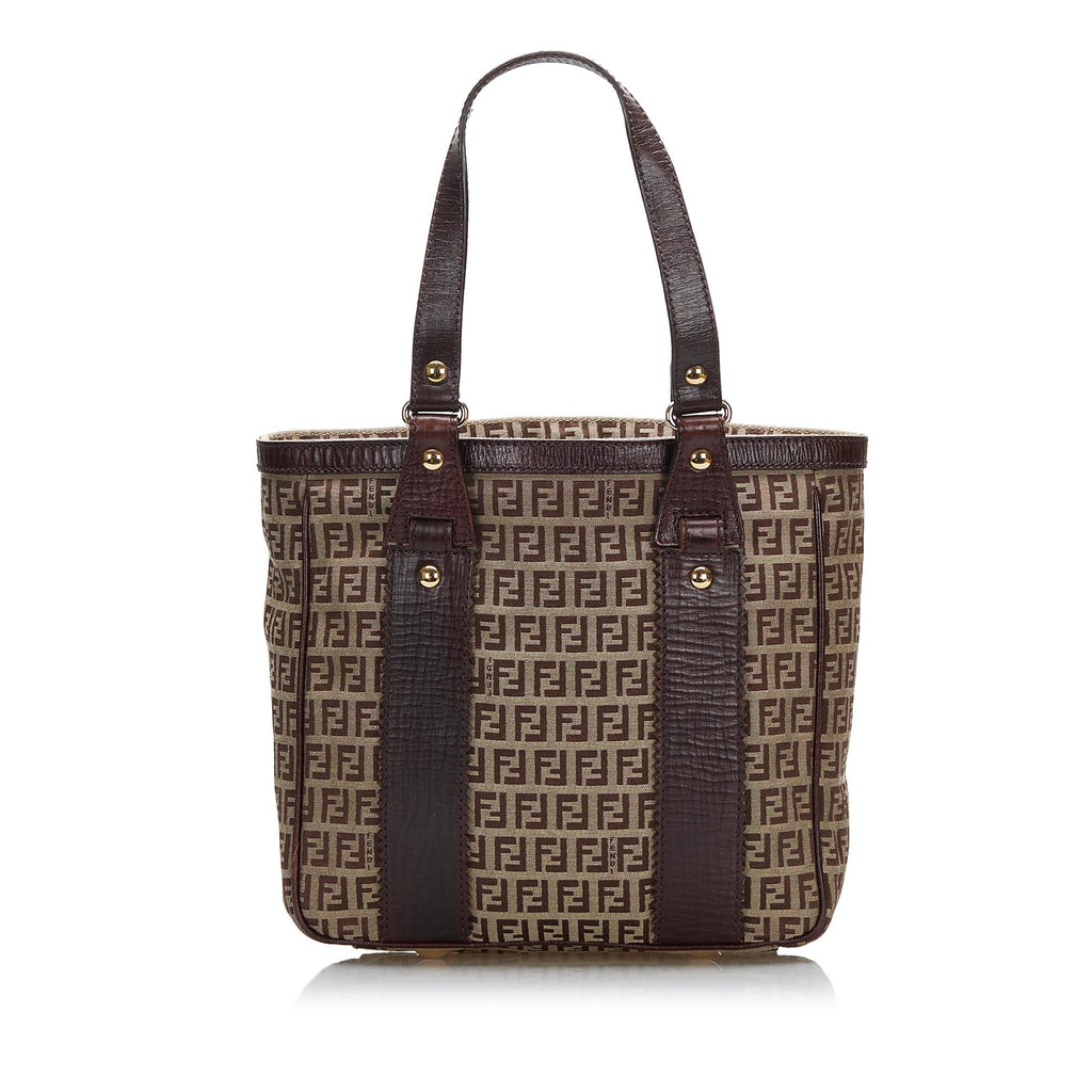 Fendi Zucchino Canvas Tote Bag (SHG-LR2O1Y)