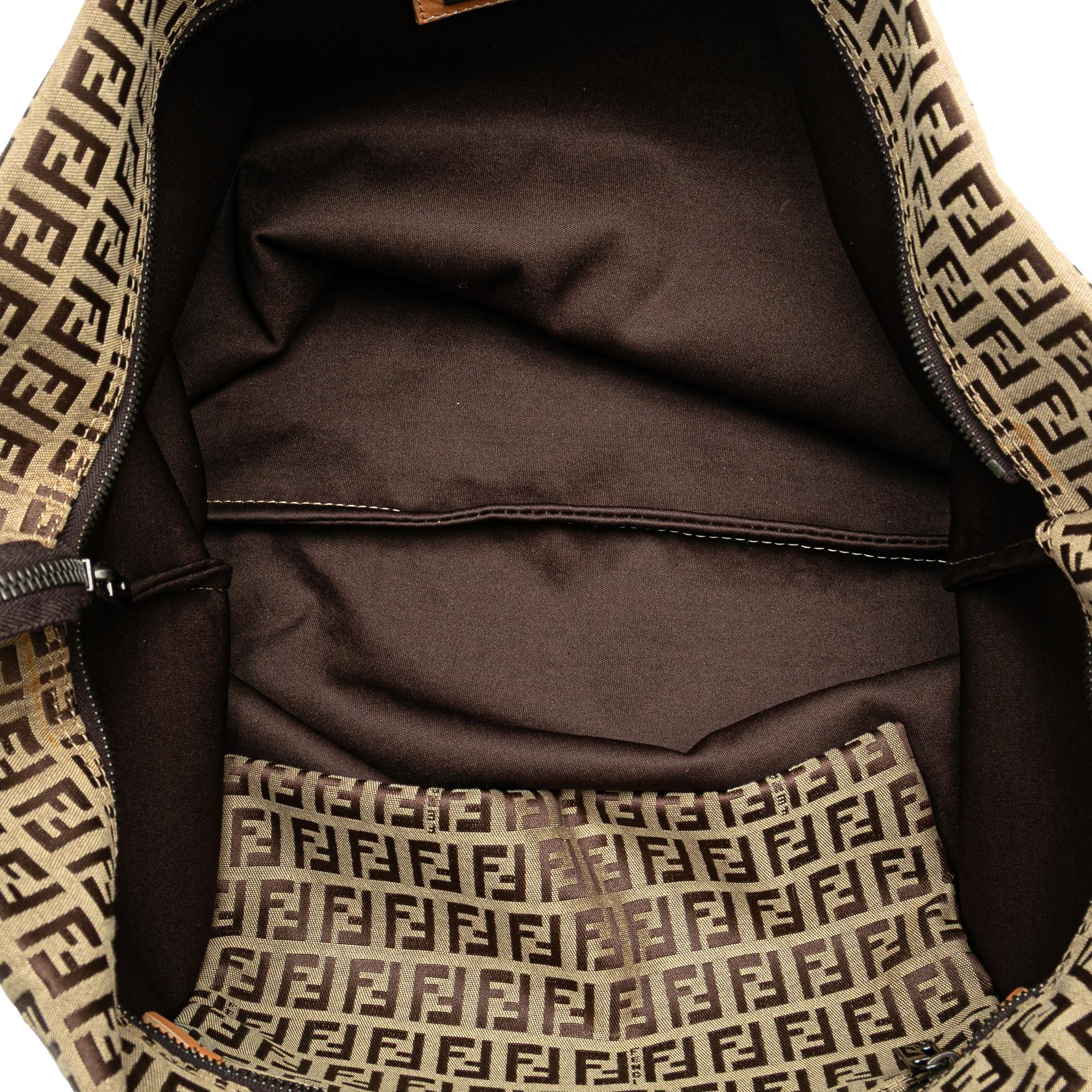 Fendi Zucchino Canvas Tote