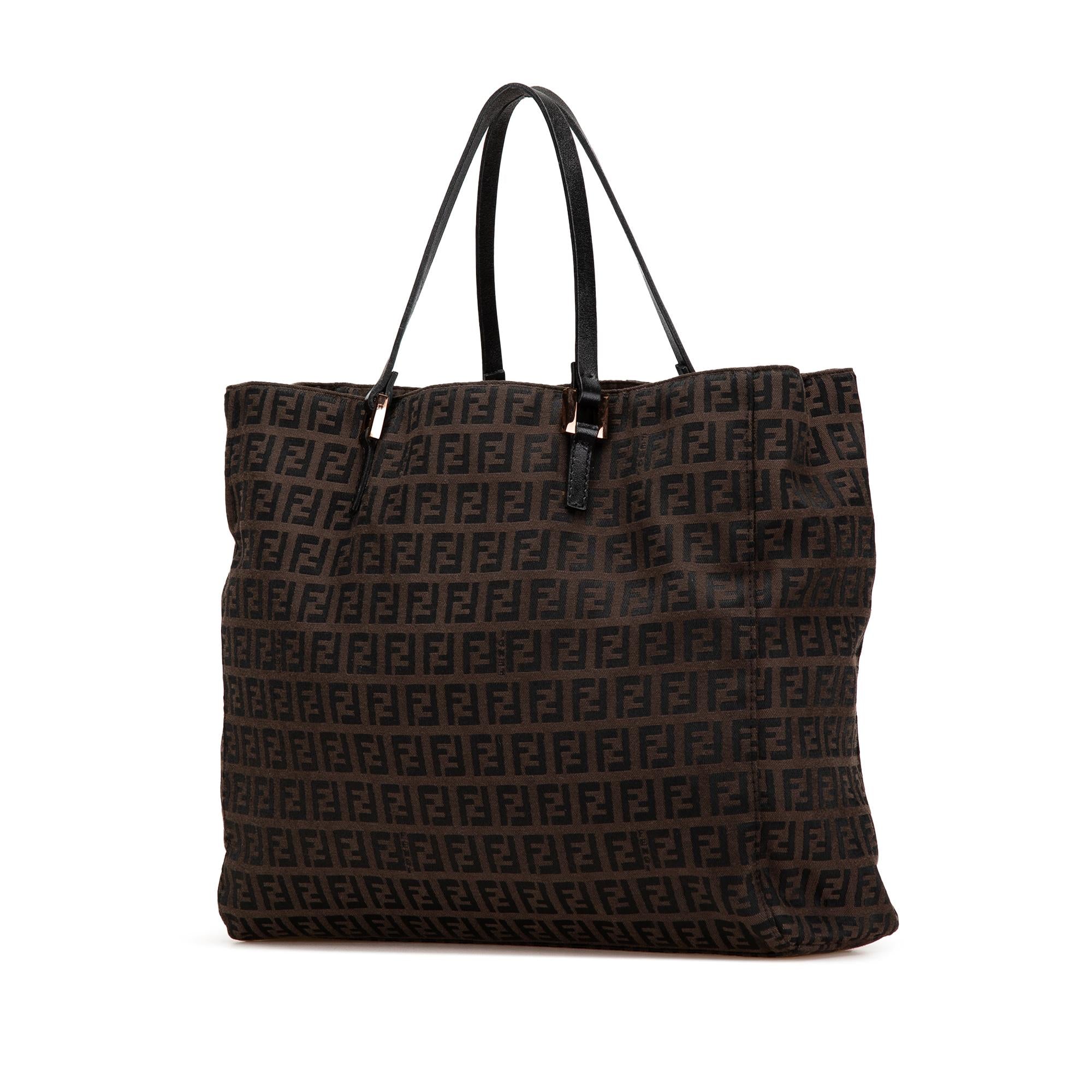 Fendi Zucchino Canvas Tote