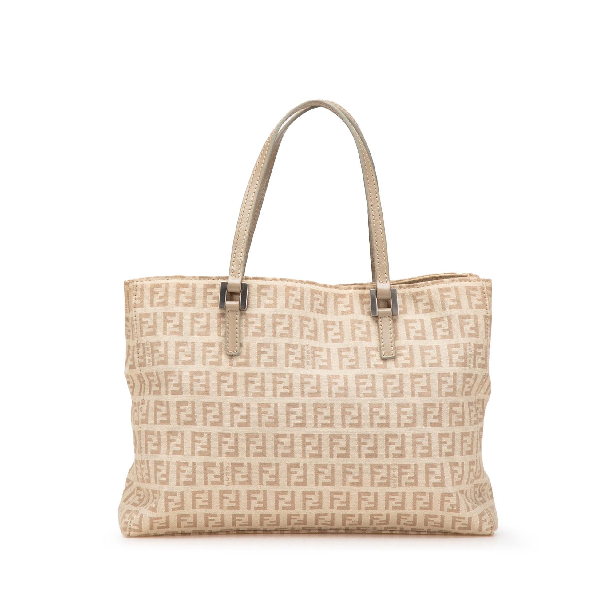 Fendi Zucchino Canvas Tote
