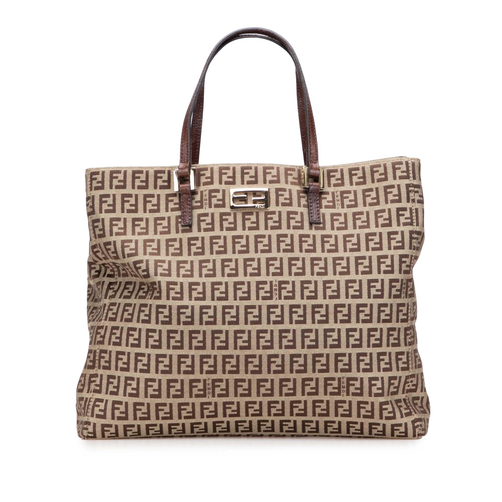 Fendi Zucchino Canvas Tote