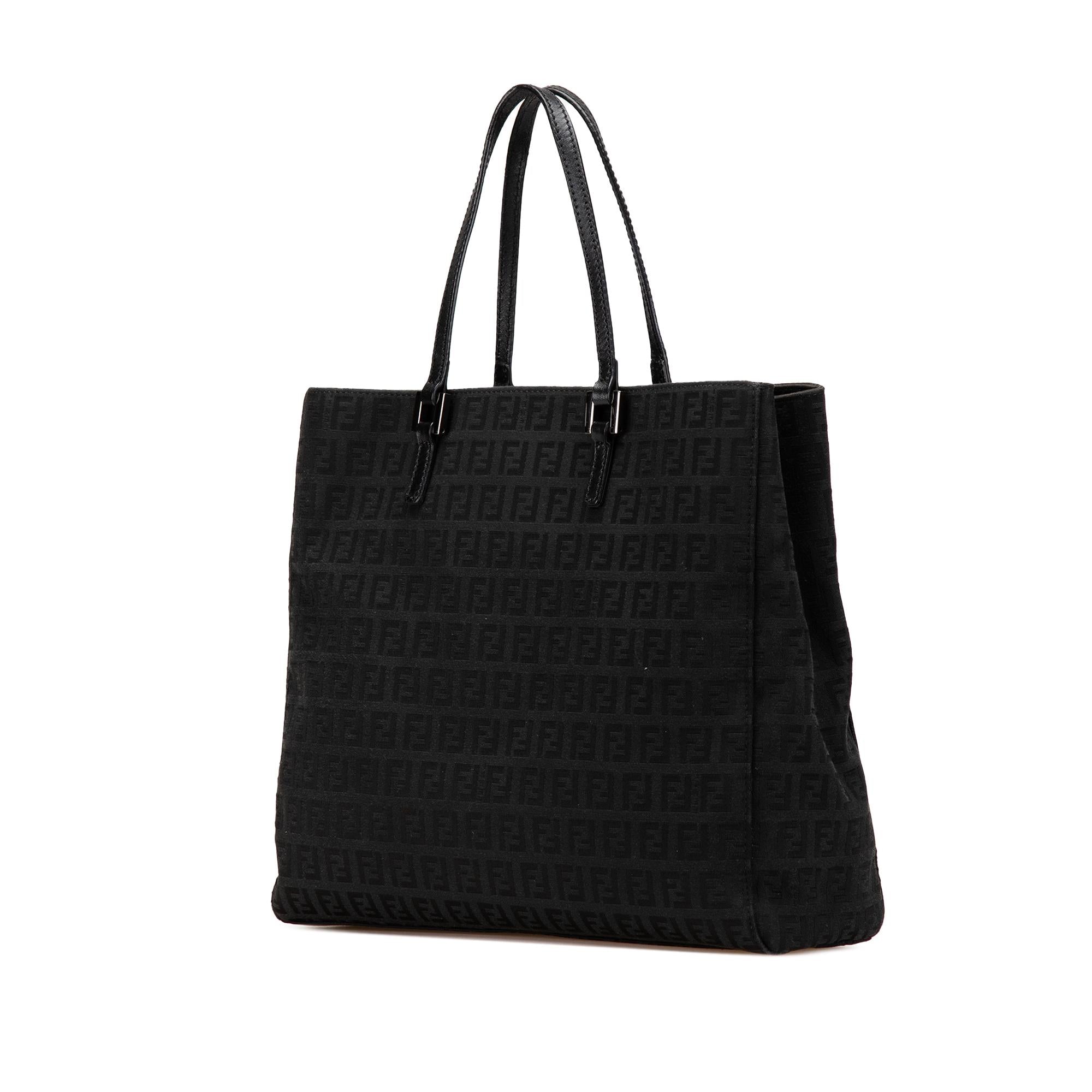 Fendi Zucchino Canvas Tote