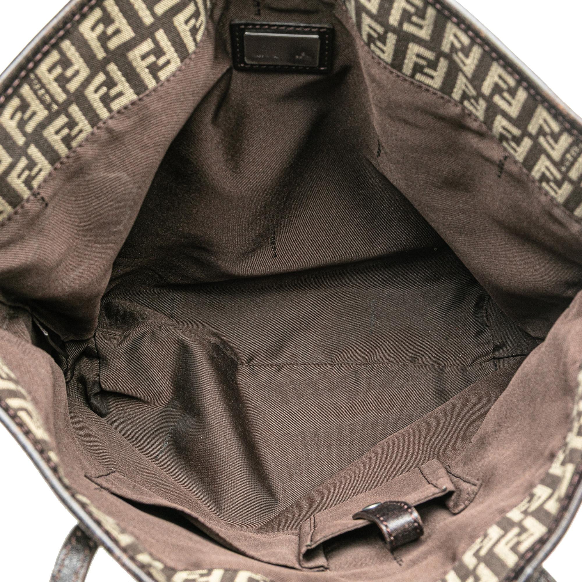 Fendi Zucchino Canvas Tote