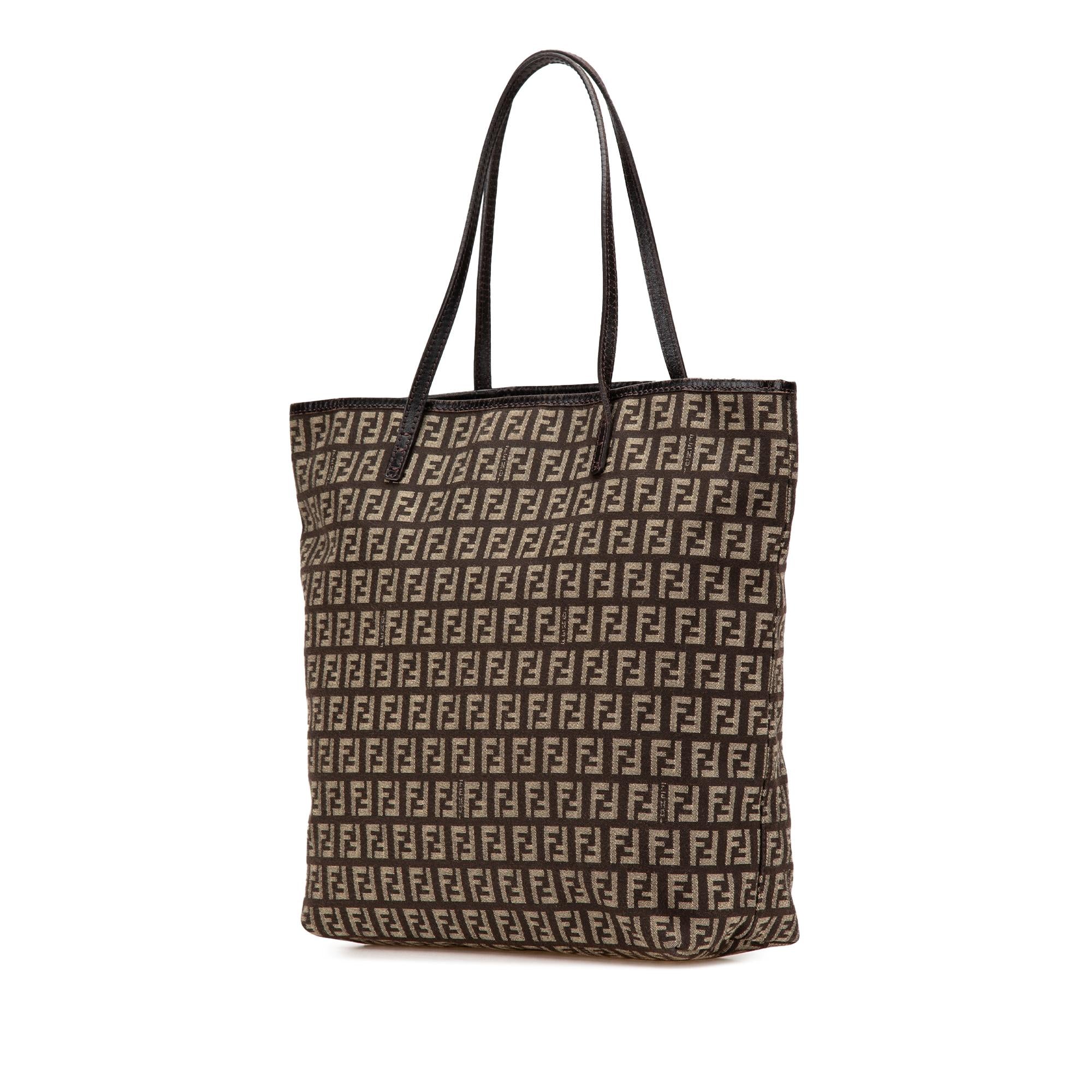 Fendi Zucchino Canvas Tote