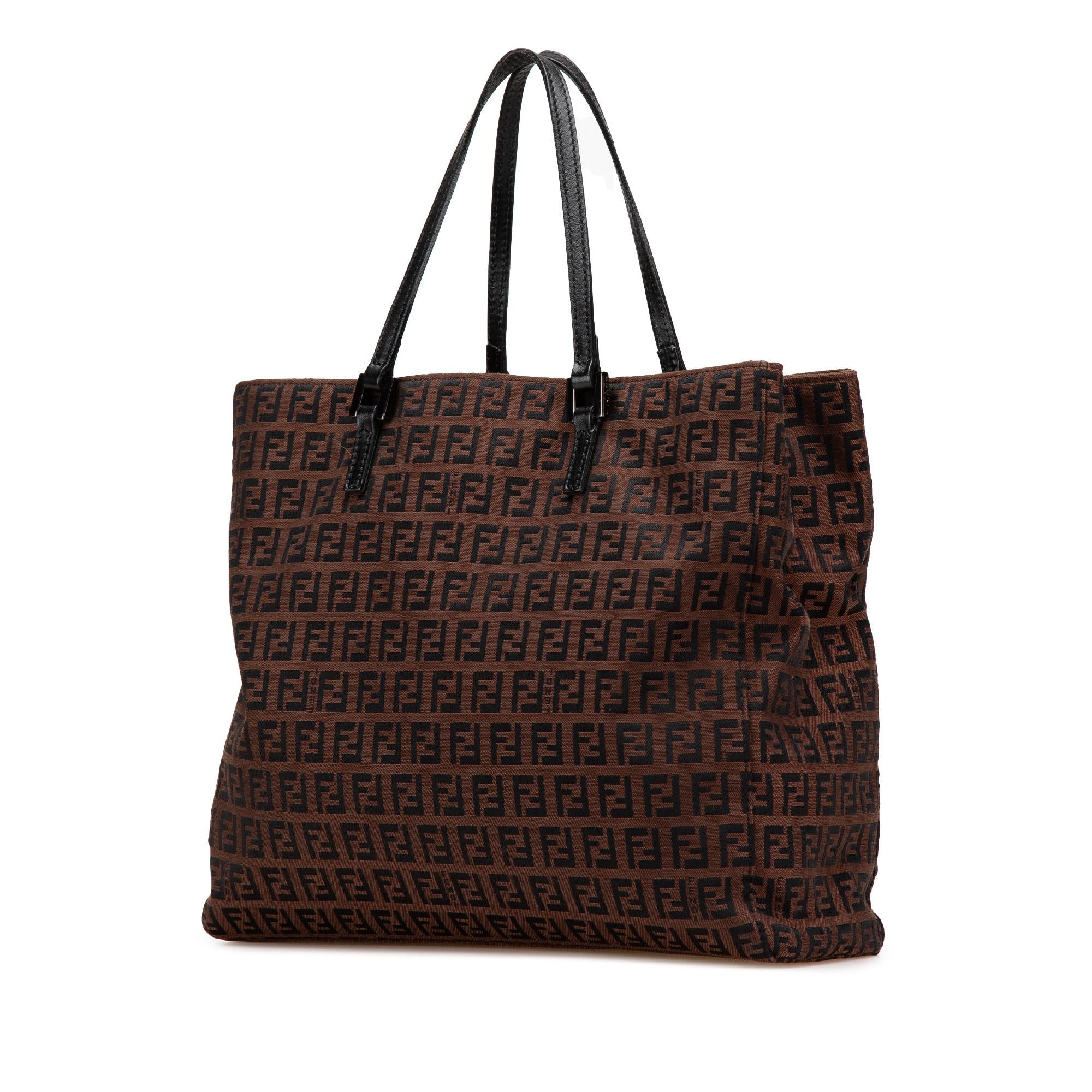 Fendi Zucchino Canvas Tote