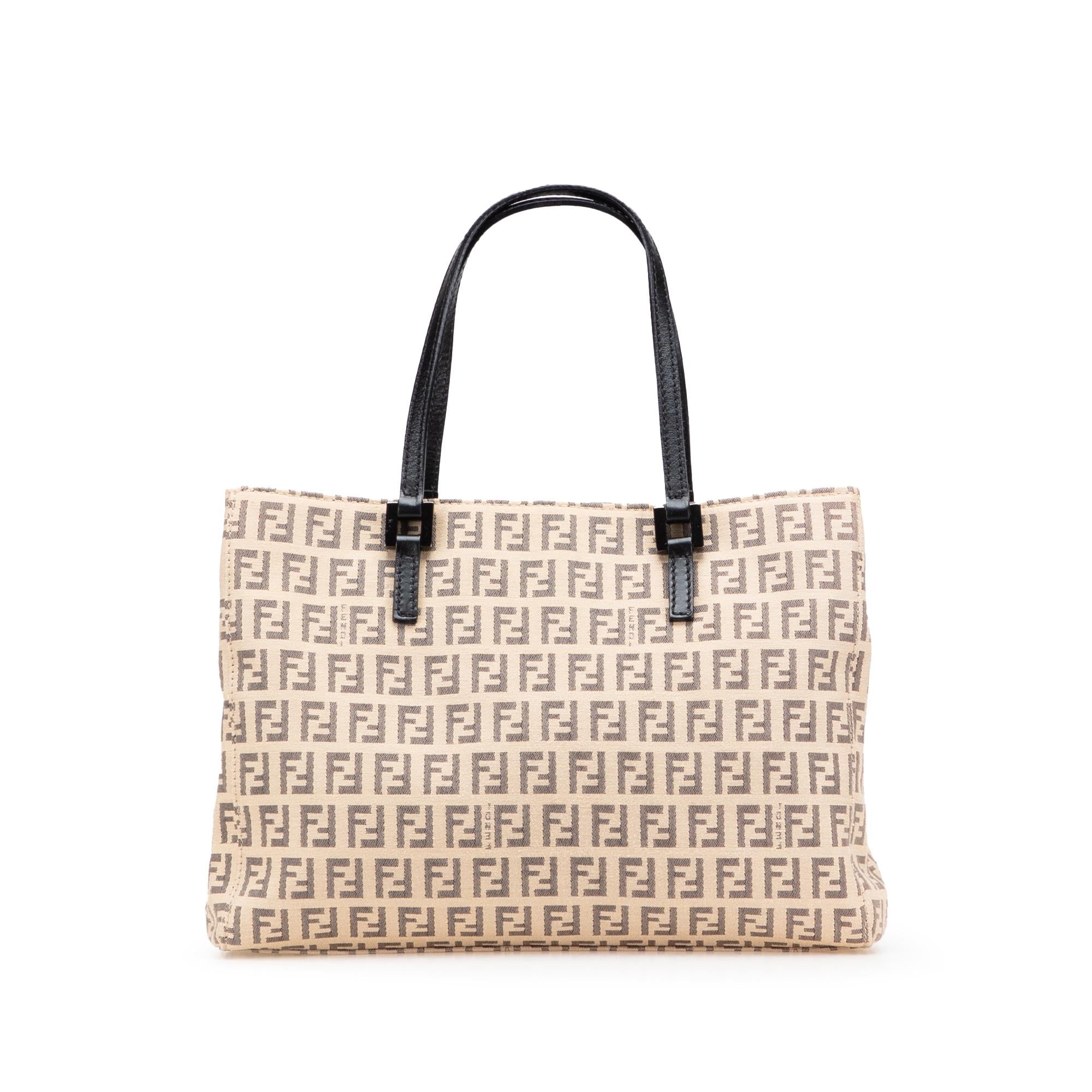 Fendi Zucchino Canvas Tote