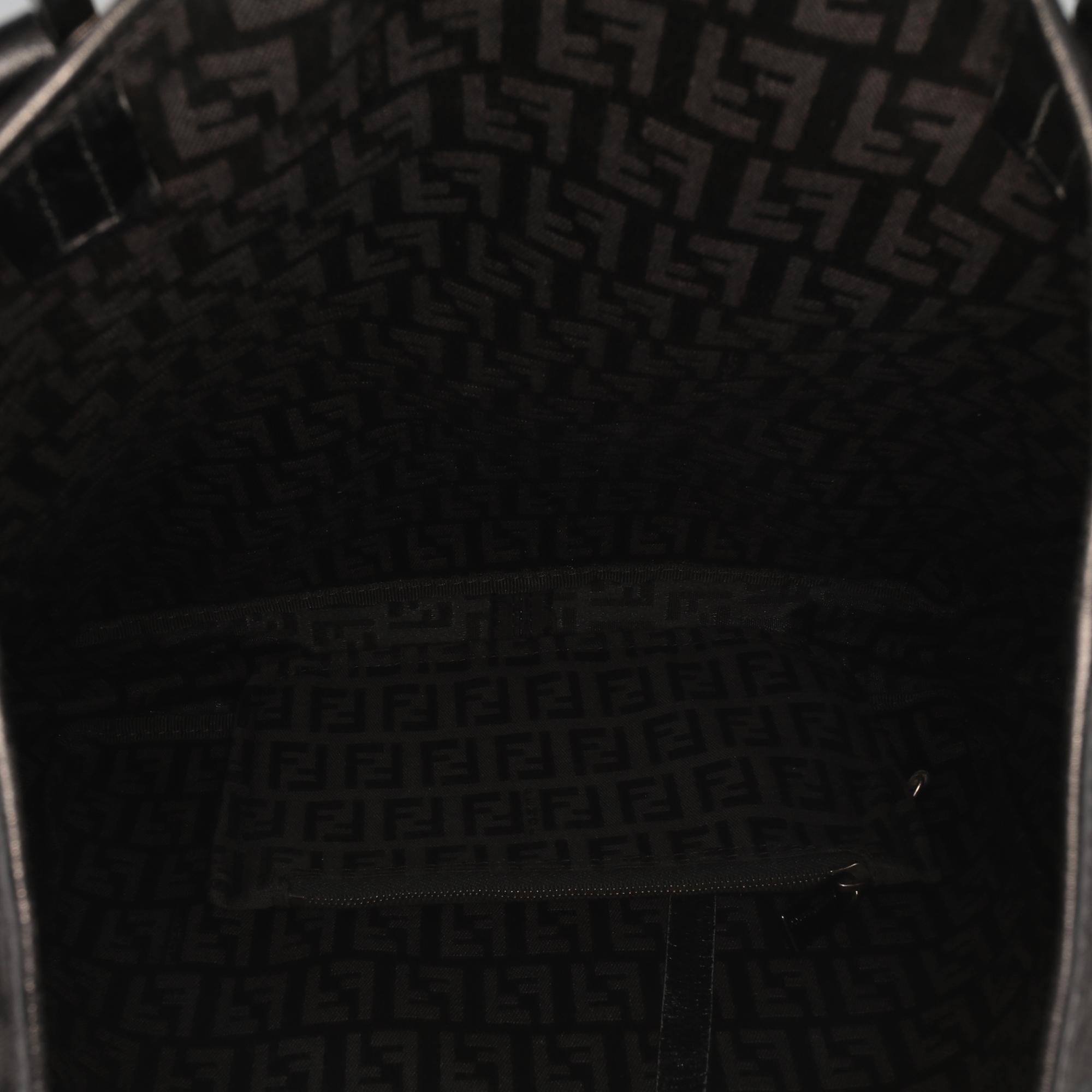 Fendi Zucchino Canvas Tote