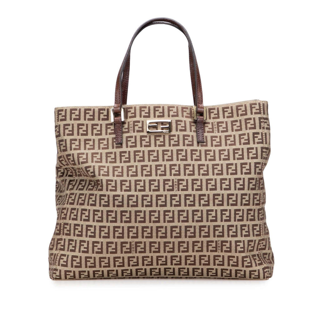 Fendi Zucchino Canvas Tote