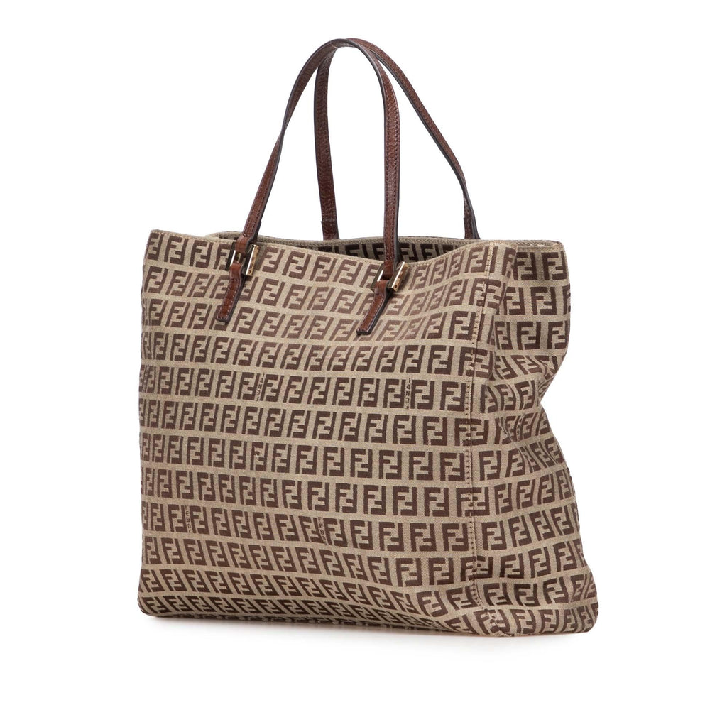 Fendi Zucchino Canvas Tote