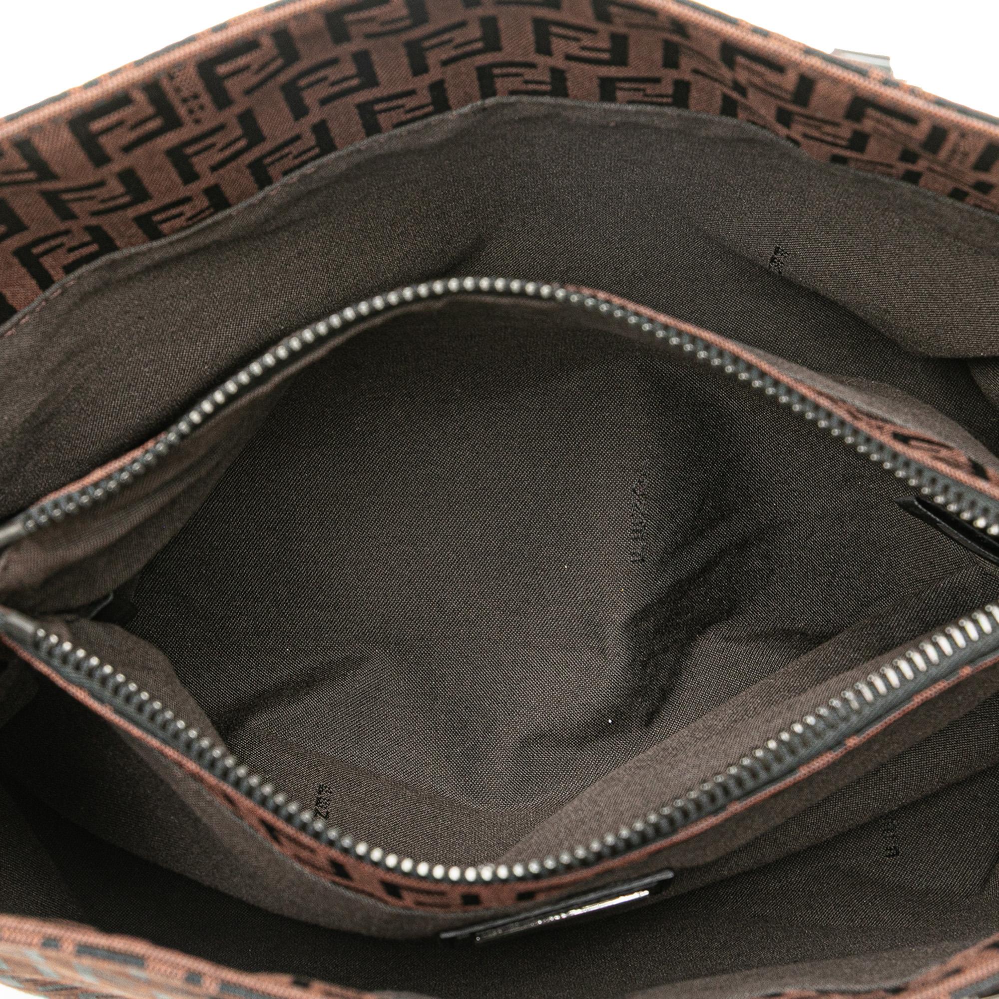 Fendi Zucchino Canvas Tote