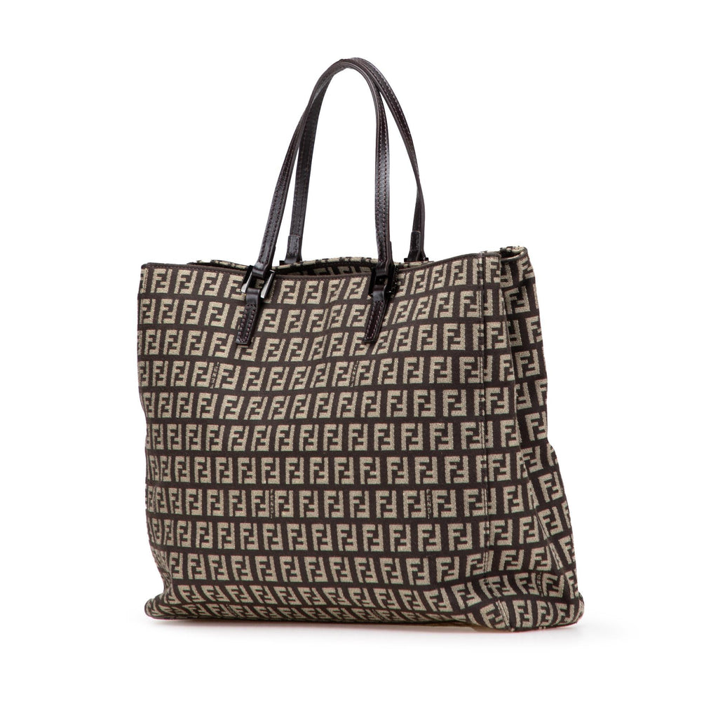 Fendi Zucchino Canvas Tote