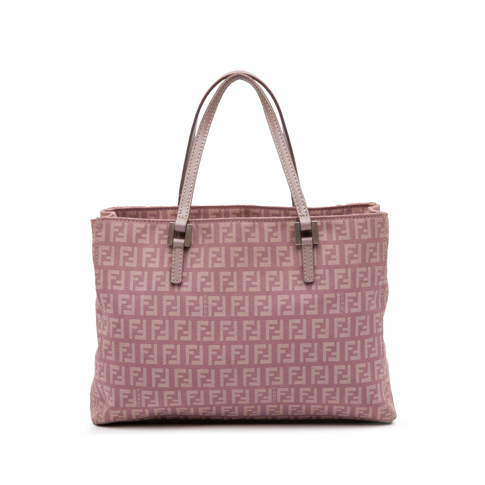Fendi Zucchino Canvas Tote