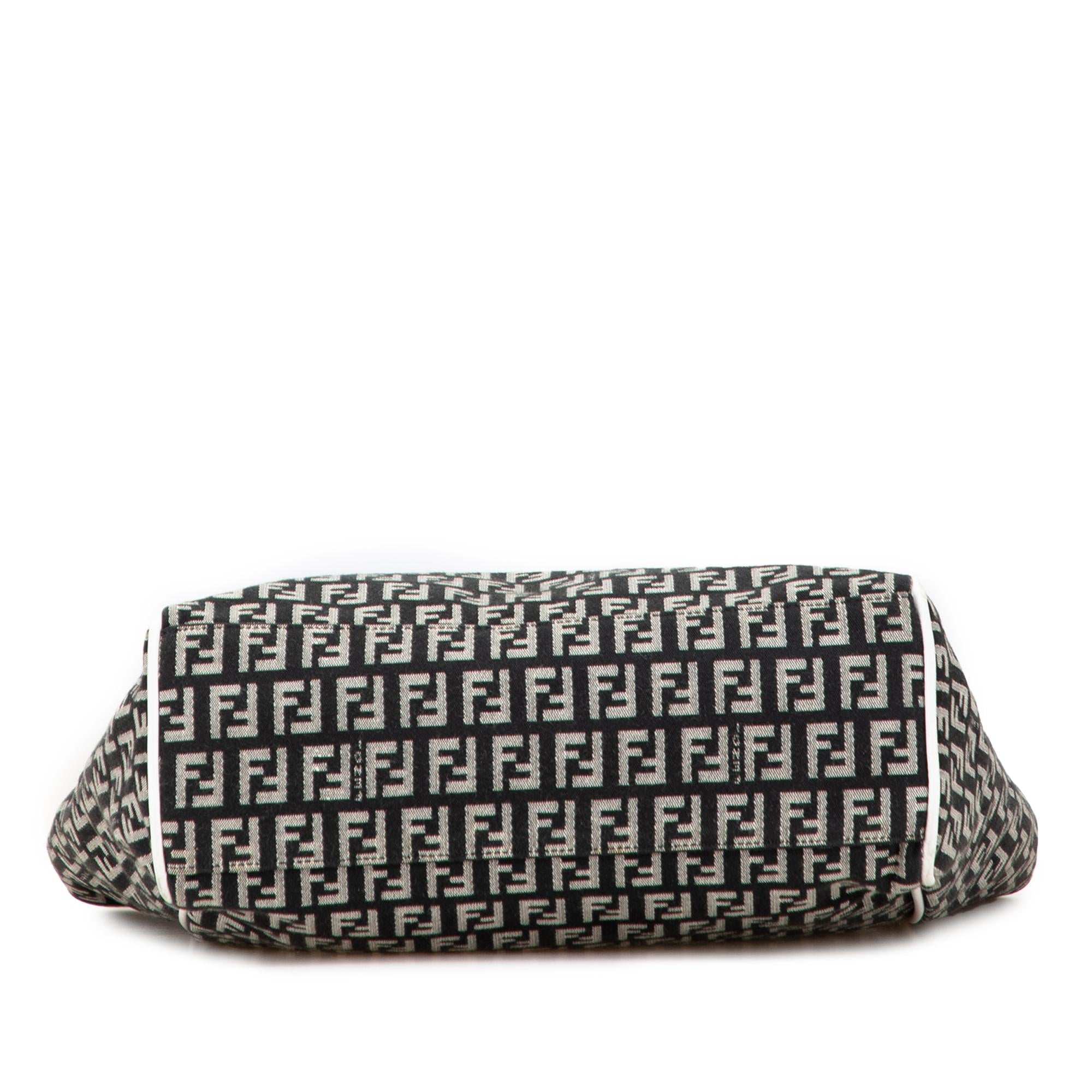 Fendi Zucchino Canvas Tote
