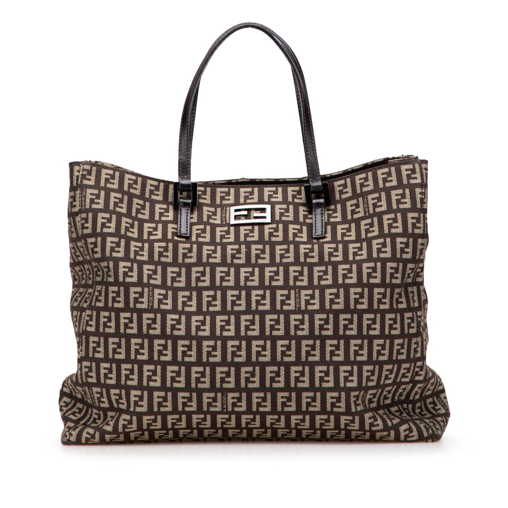 Fendi Zucchino Canvas Tote