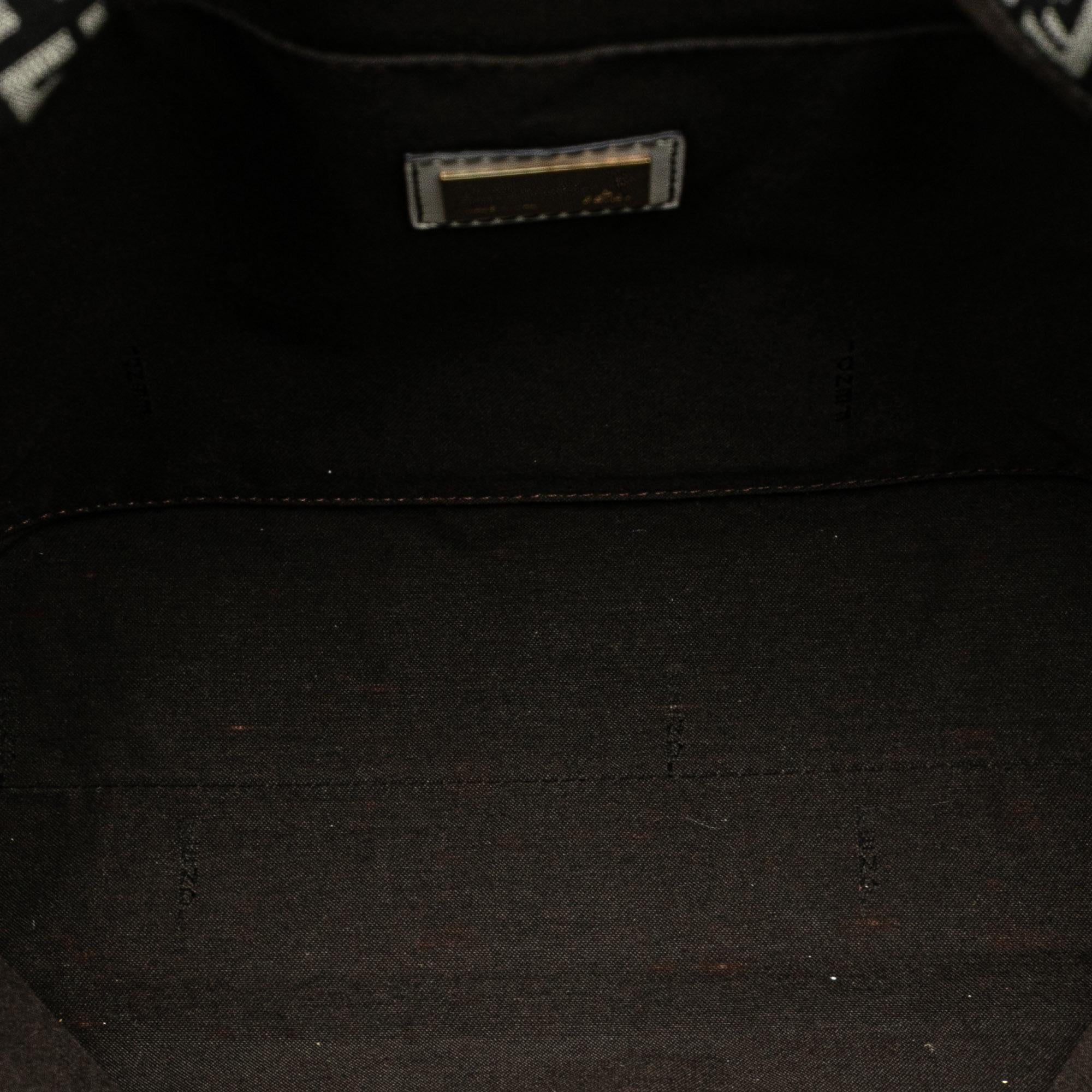 Fendi Zucchino Canvas Tote