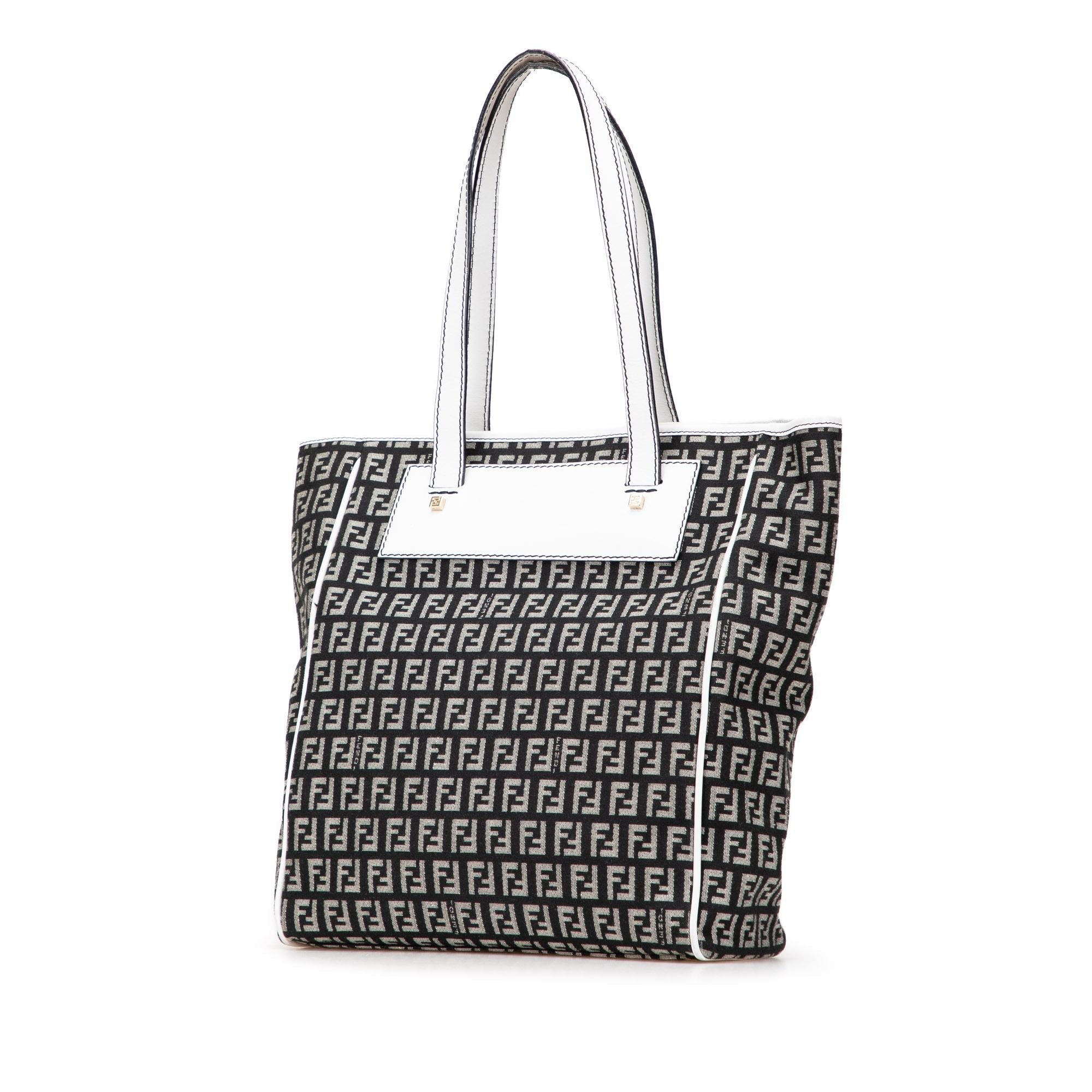 Fendi Zucchino Canvas Tote