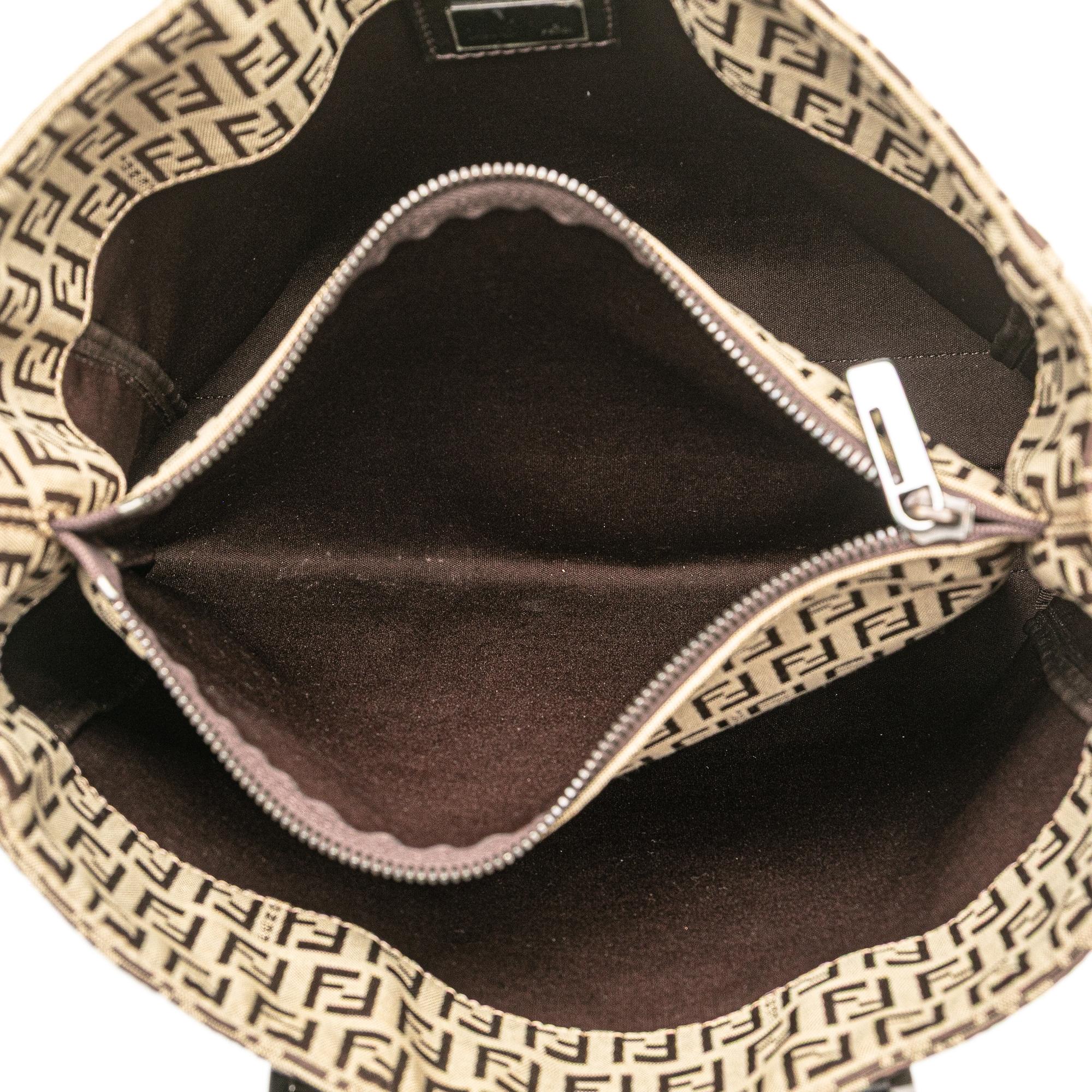 Fendi Zucchino Canvas Tote
