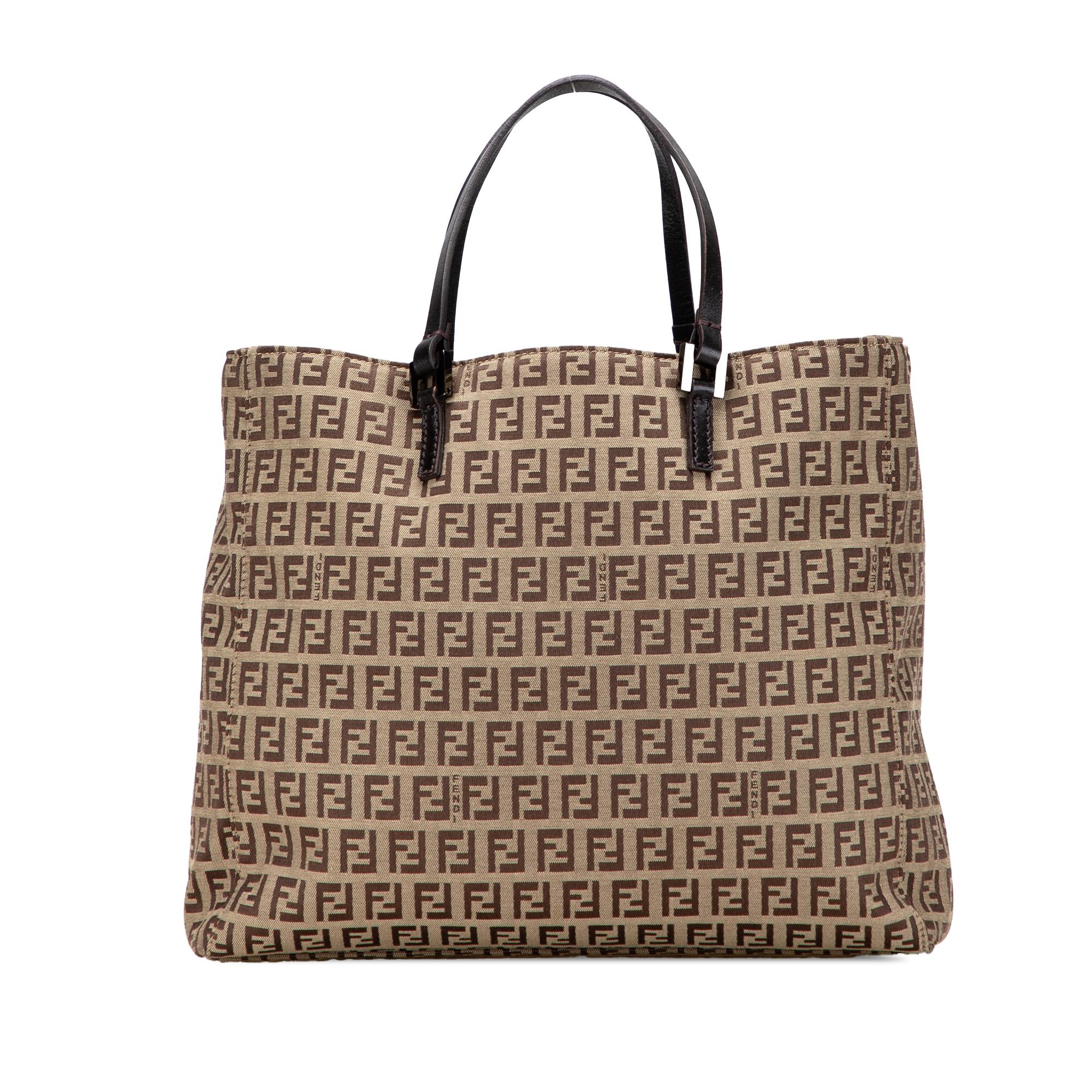 Fendi Zucchino Canvas Tote