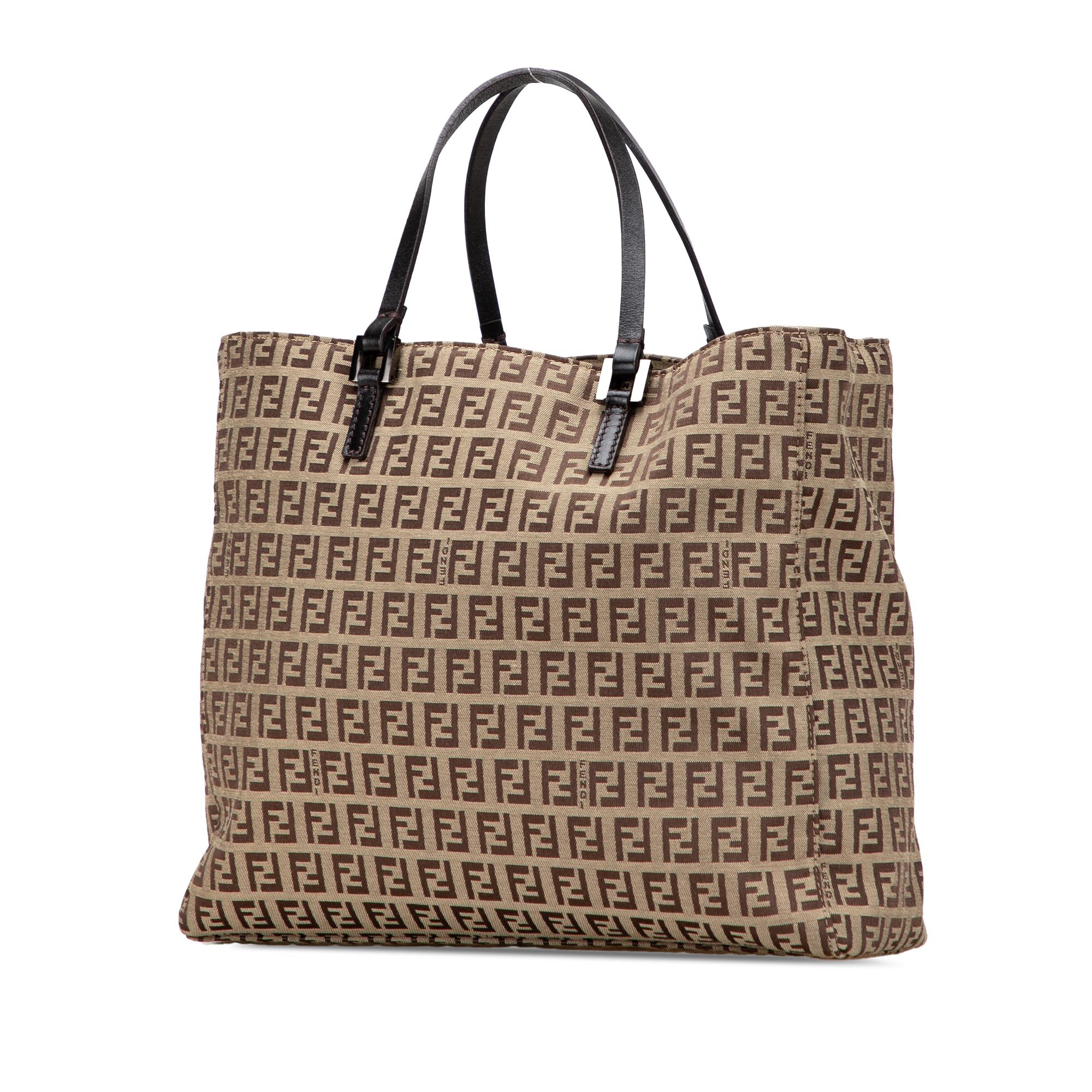 Fendi Zucchino Canvas Tote