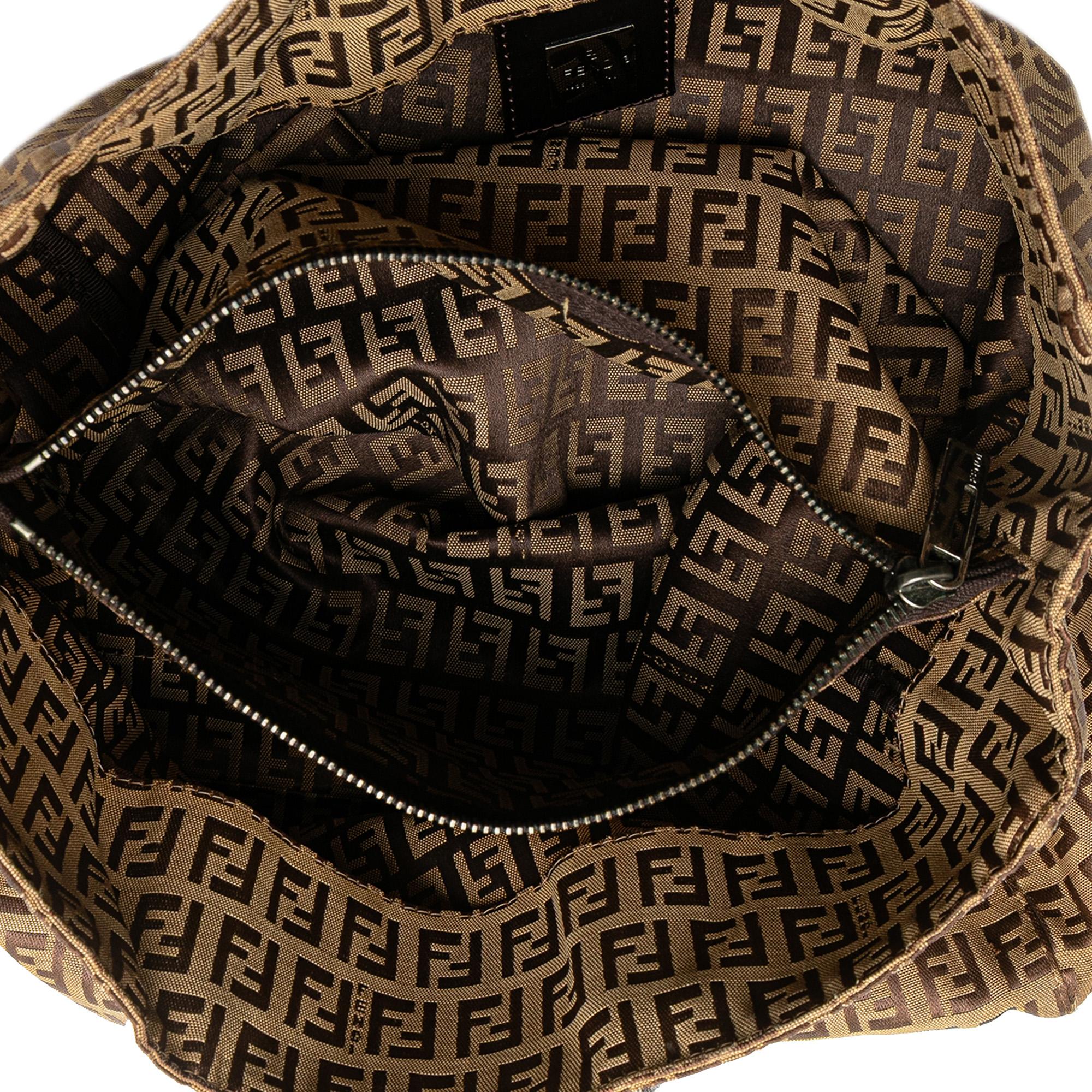 Fendi Zucchino Canvas Tote